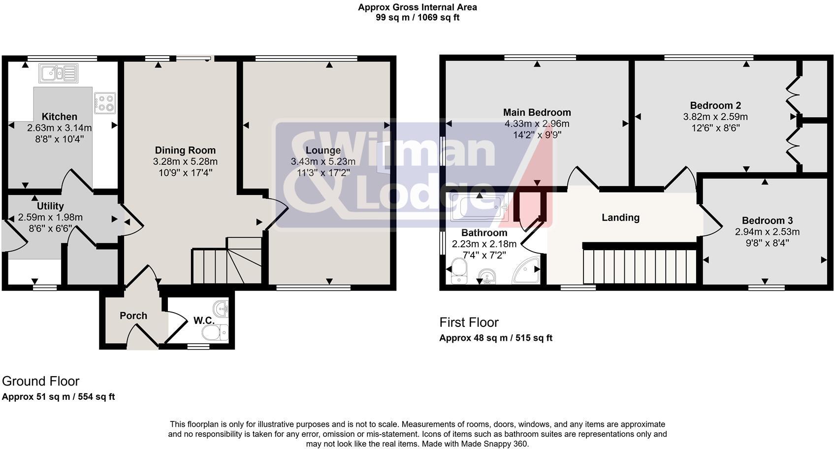 Piece Croft, Threshfield, Skipton floorplan