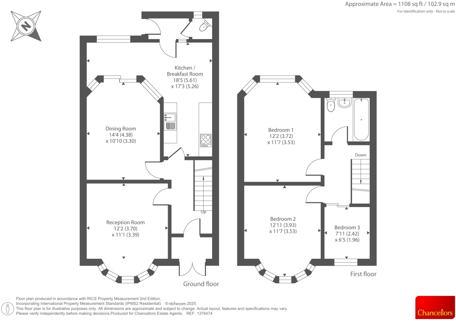 Fern Hill Road, Oxford floorplan