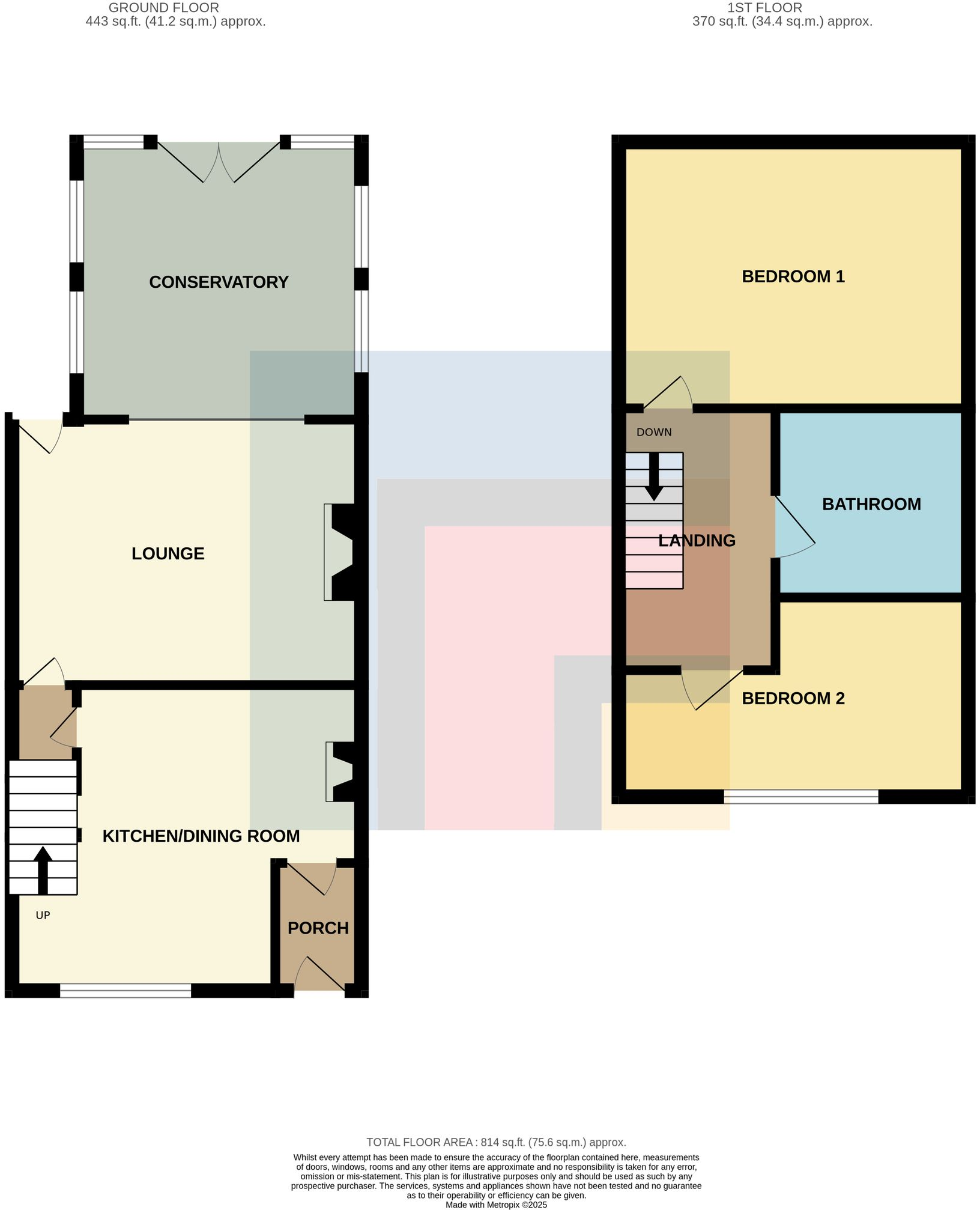 Georgetown, Gwaelod-Y-Garth, CF15 floorplan