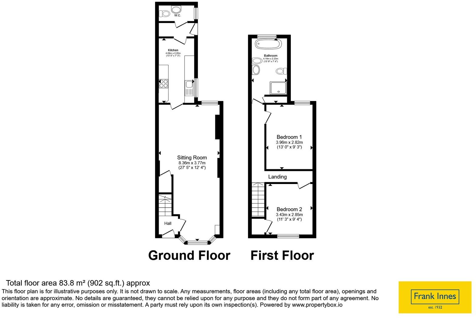 Milton Street, Kirkby In Ashfield, Nottinghamshire, NG17 floorplan