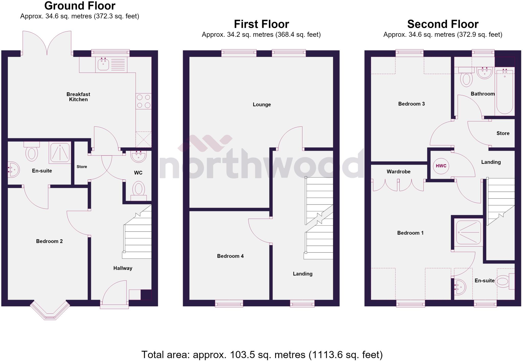 Redwood Drive, Crewe, CW1 floorplan