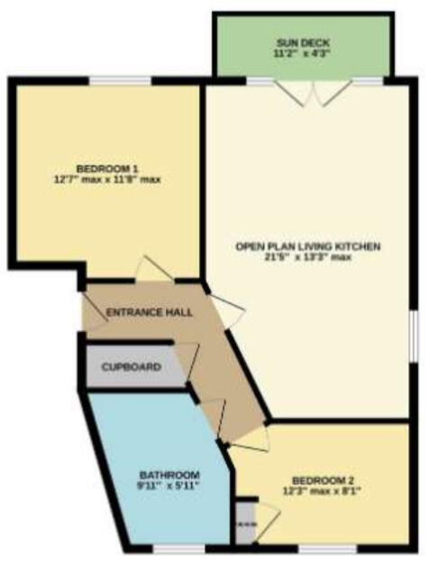 Peacocks Launde, Claypole, Newark, NG23 floorplan