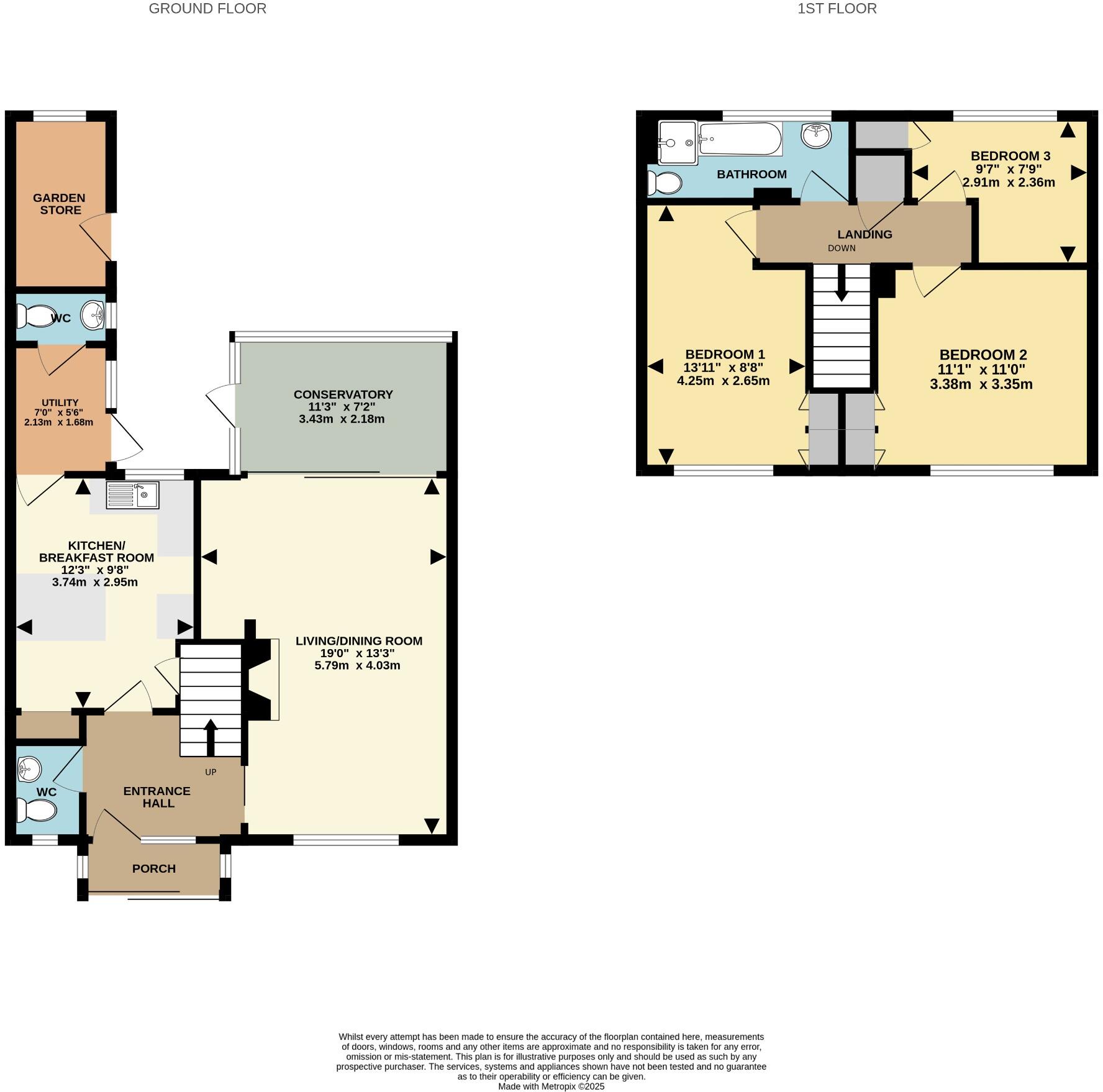 Bishop's Waltham floorplan