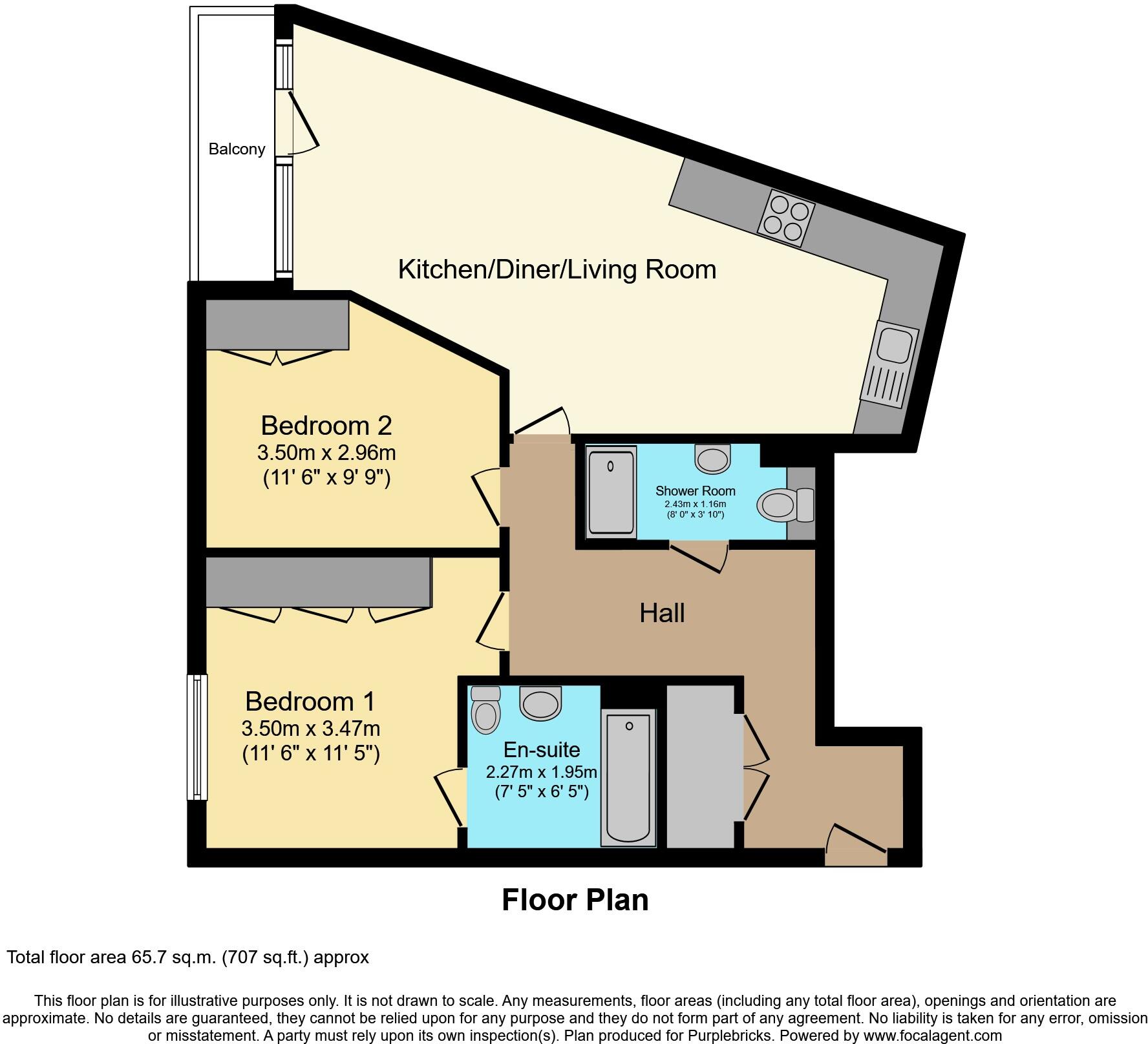 18 St. Annes Street, London, E14 floorplan