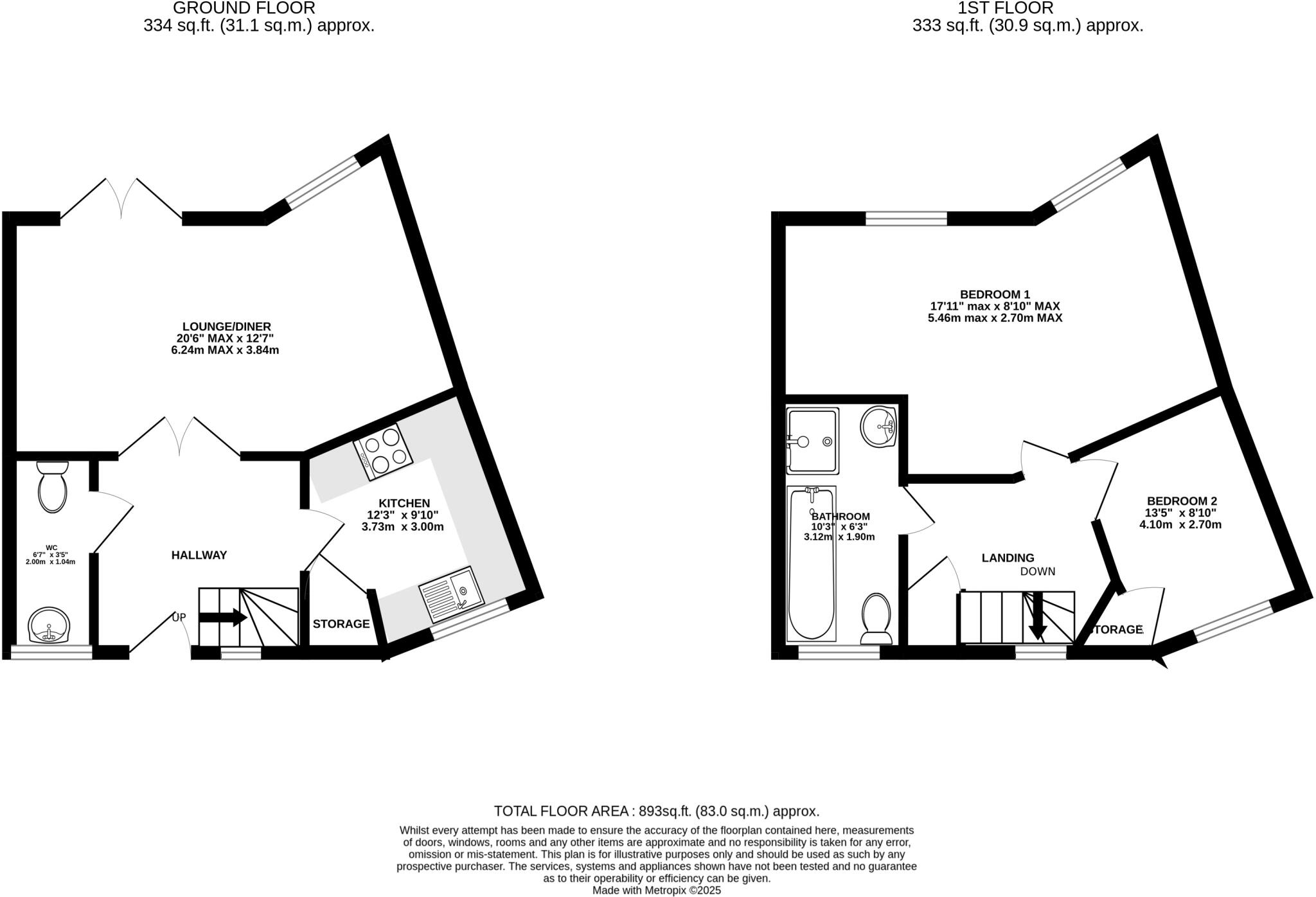 Dame Mary Walk, Halstead, Essex floorplan