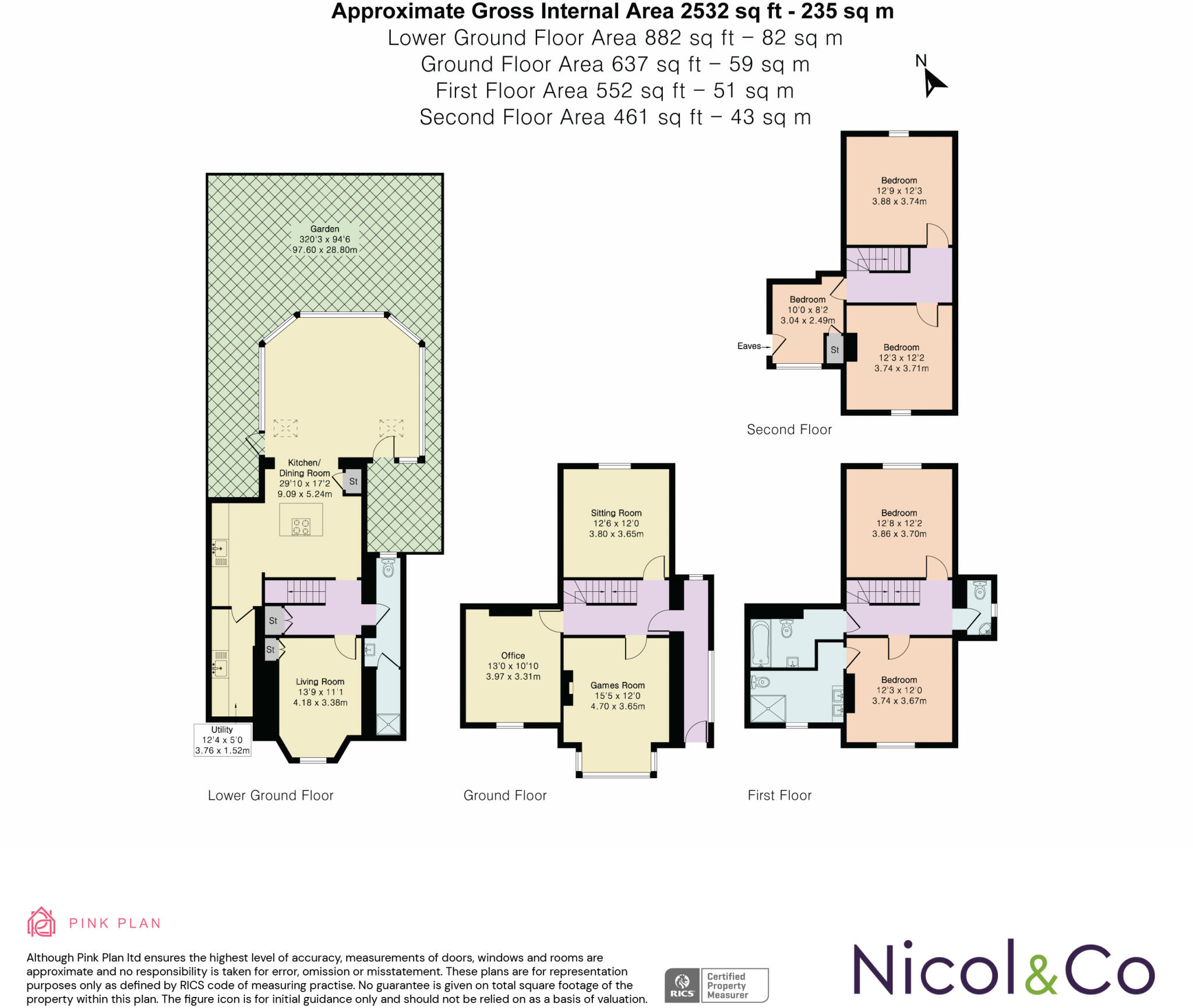 Cowleigh Road, Malvern, Worcestershire, WR14 floorplan