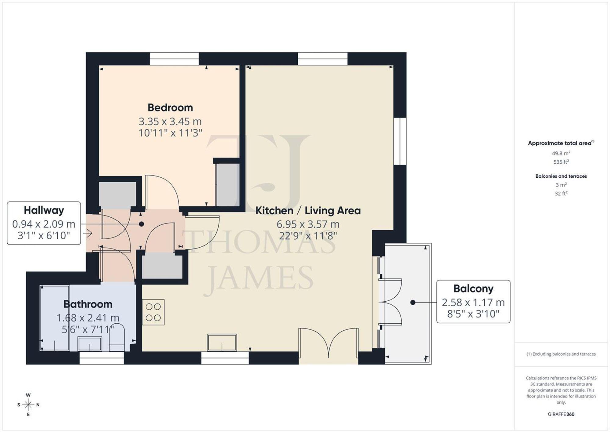 Claypit Walk, Nottingham, NG11 floorplan