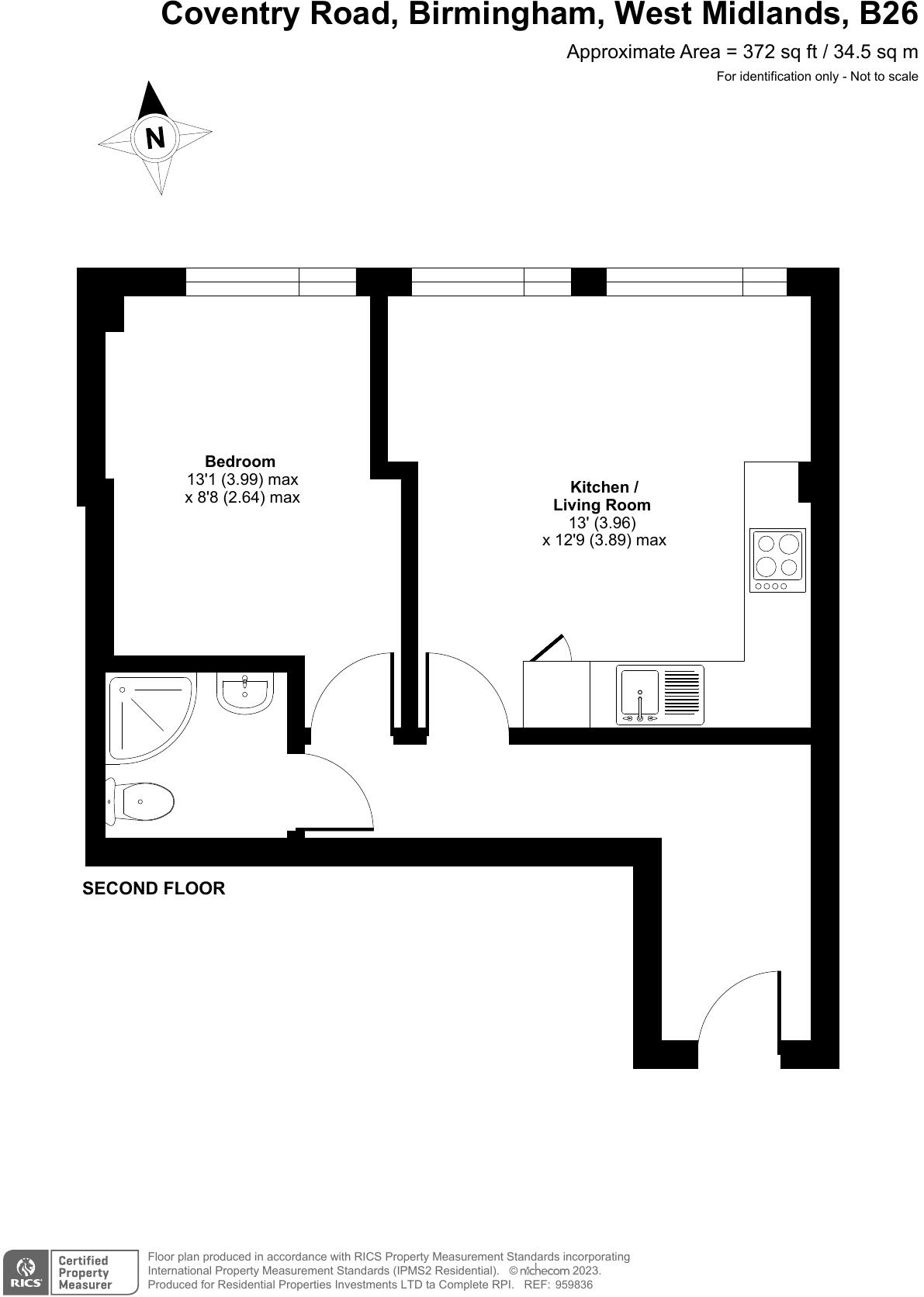 2309 Coventry Road, Sheldon, Birmingham, West Midlands, B26 floorplan