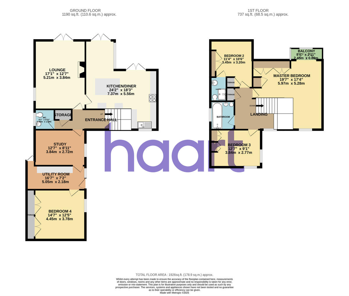 Ivel Gardens, Biggleswade floorplan