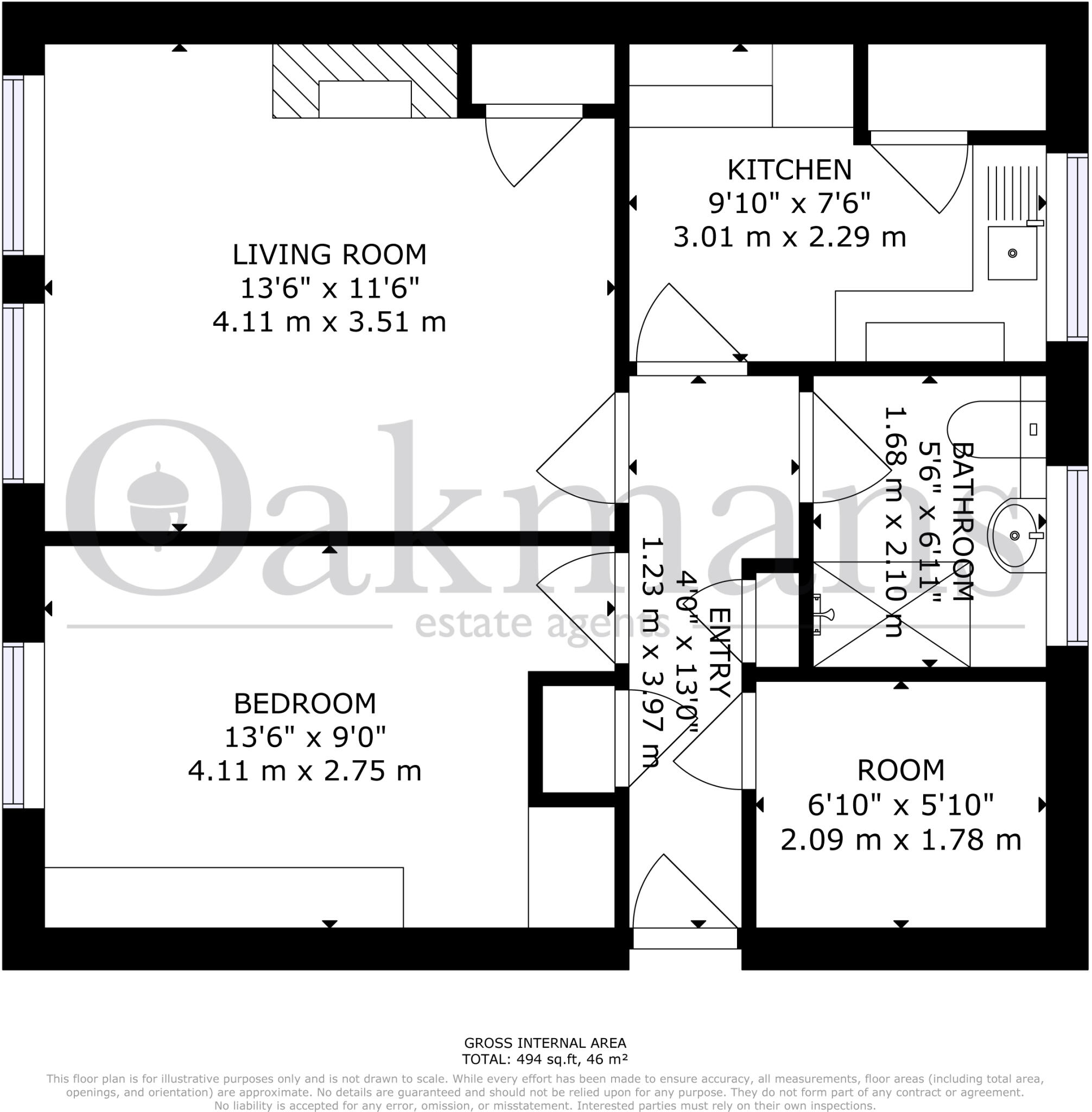 Dudnill Grove, Birmingham, B32 floorplan