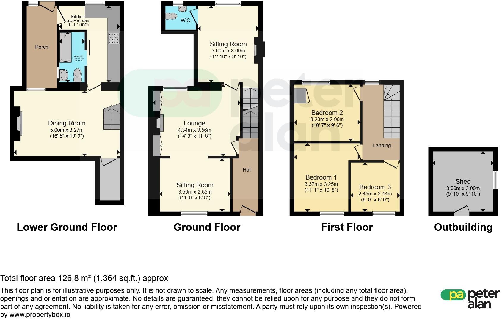 Brynmair Road, Aberdare floorplan