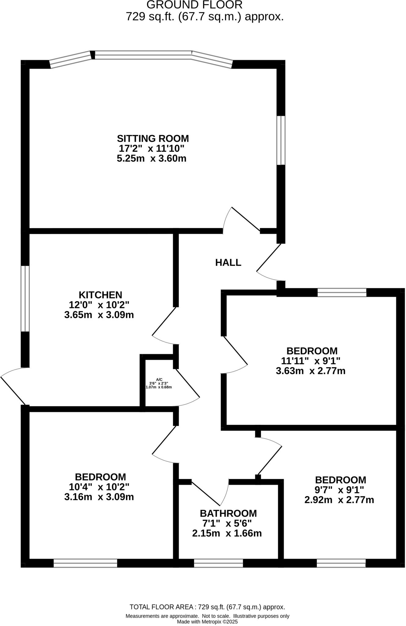 8 Charles Road, Fakenham, Norfolk NR21 8JX floorplan