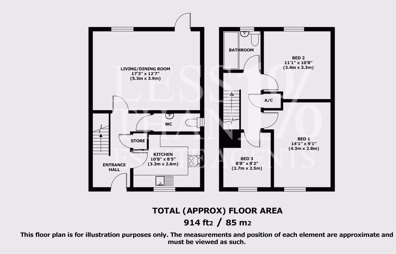St Crispin Drive - NN5 floorplan
