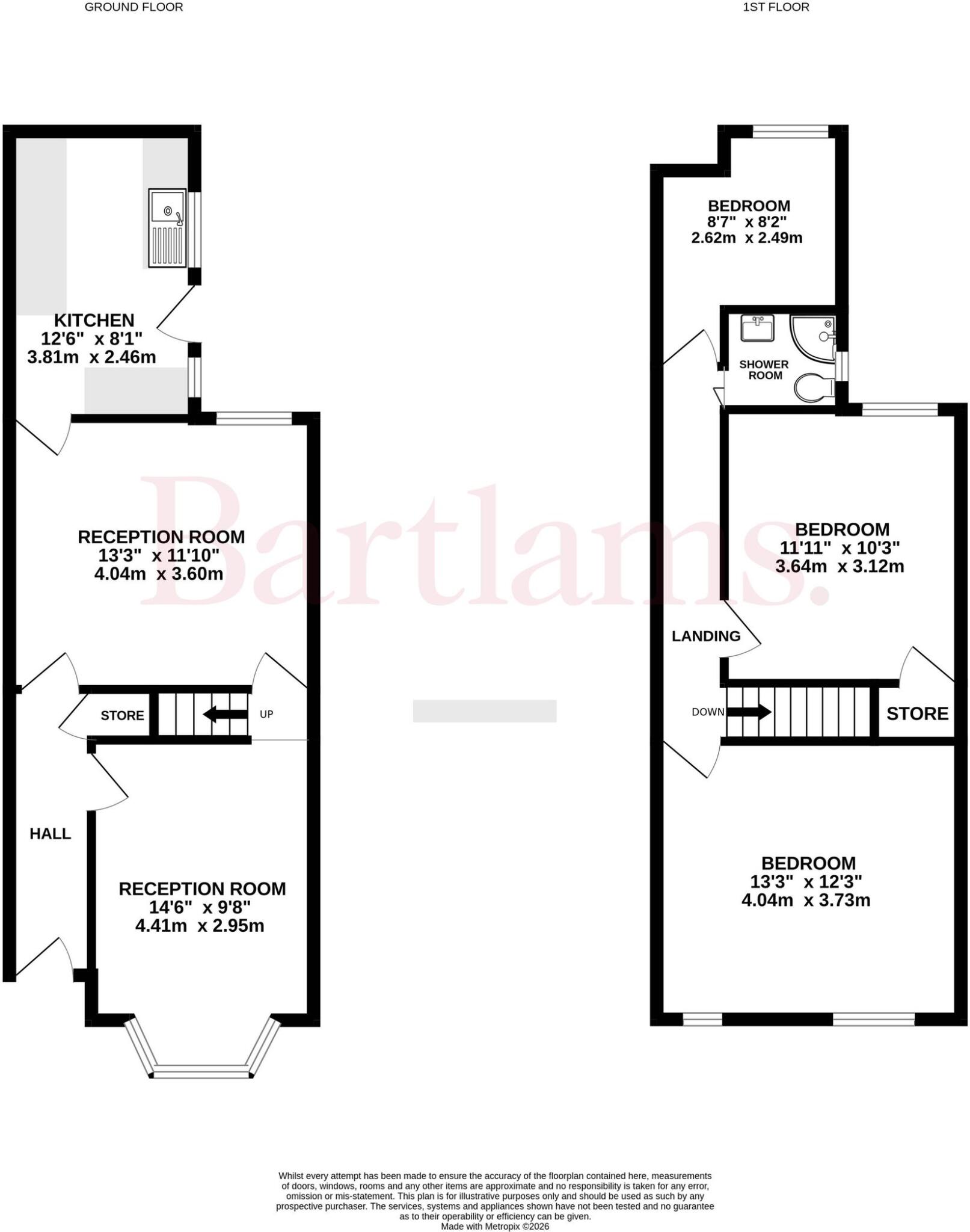 Burleigh Road, Wolverhampton, WV3 floorplan
