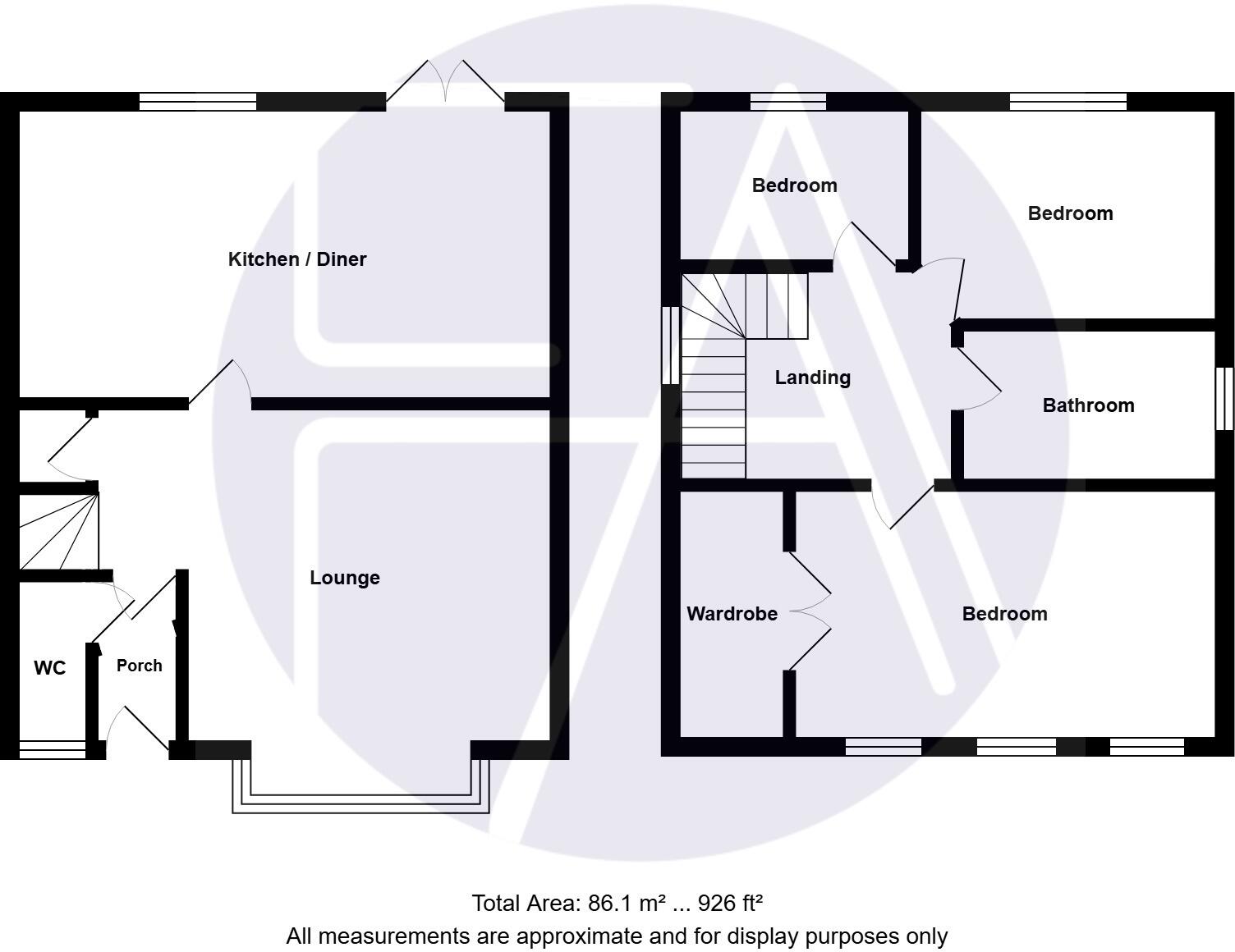 Moreland Drive, Southport, Merseyside, PR8 6QS floorplan