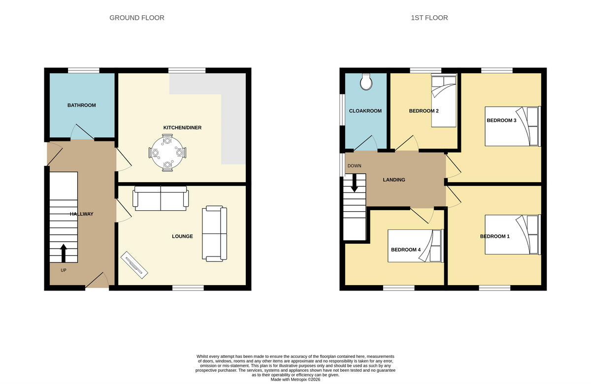 New College Close, Great Yarmouth floorplan