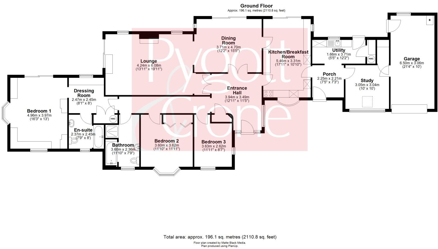 Eastgate, Fleet, Holbeach floorplan