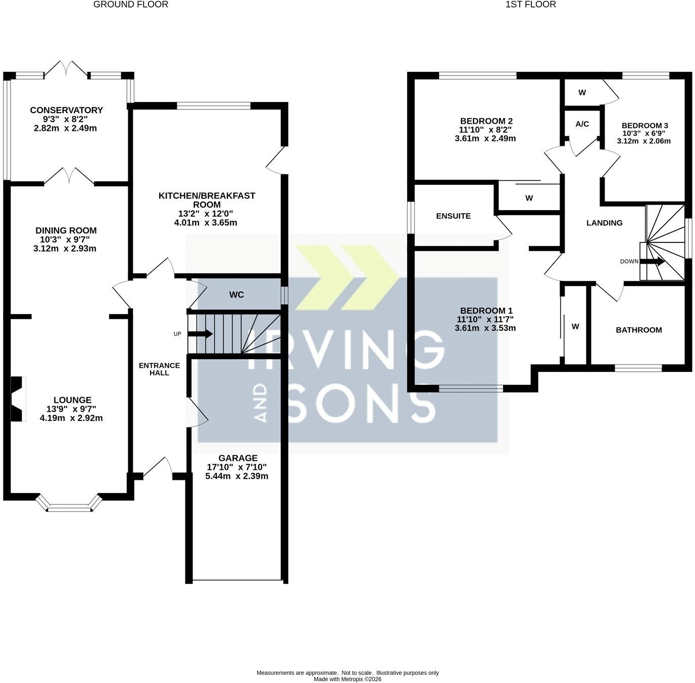 Shires Mead, Verwood, Dorset, BH31 floorplan