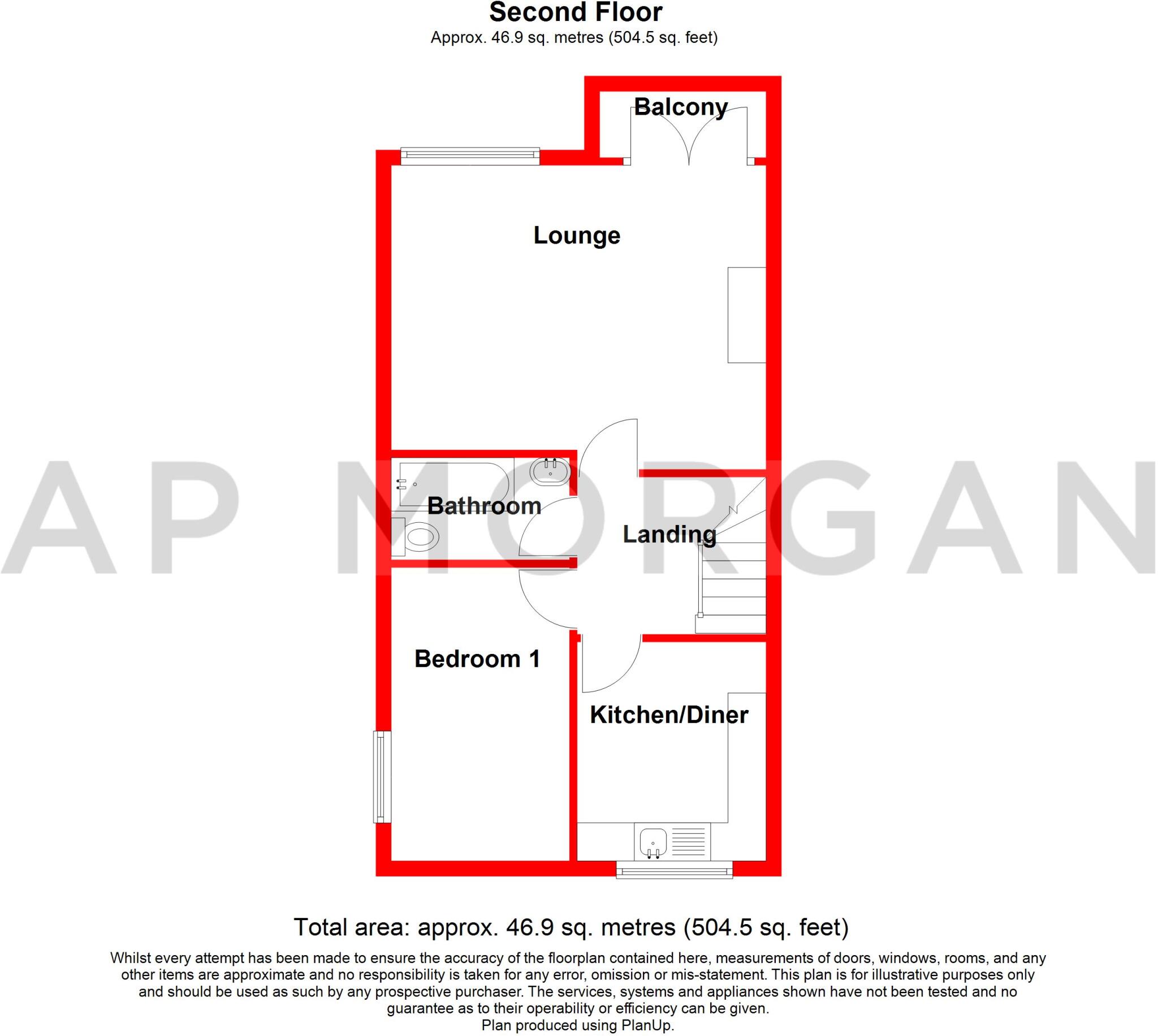 Bristol Road South, Rednal, Birmingham, West Midlands, B45 floorplan