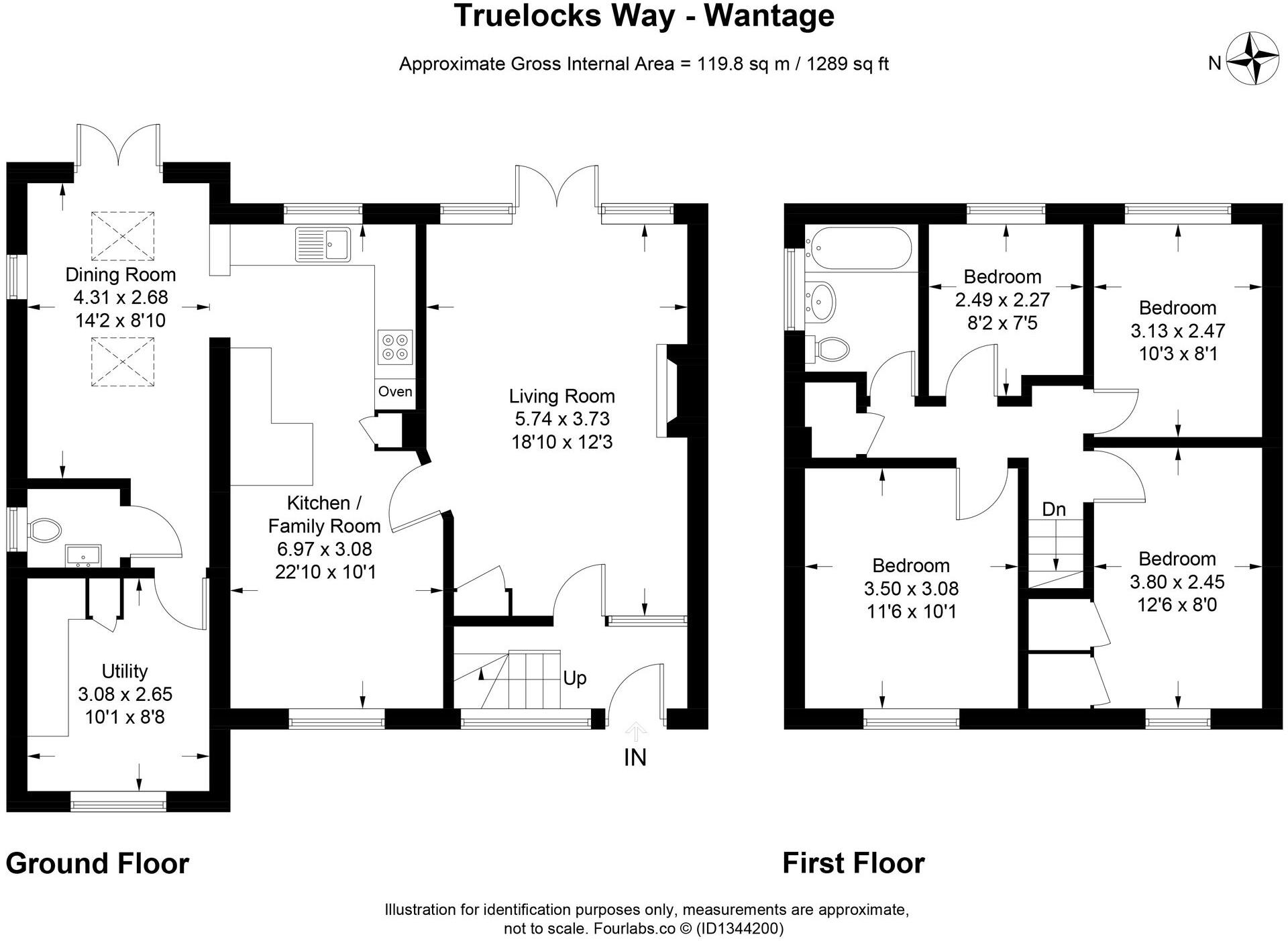 Truelocks Way, Wantage, OX12 floorplan