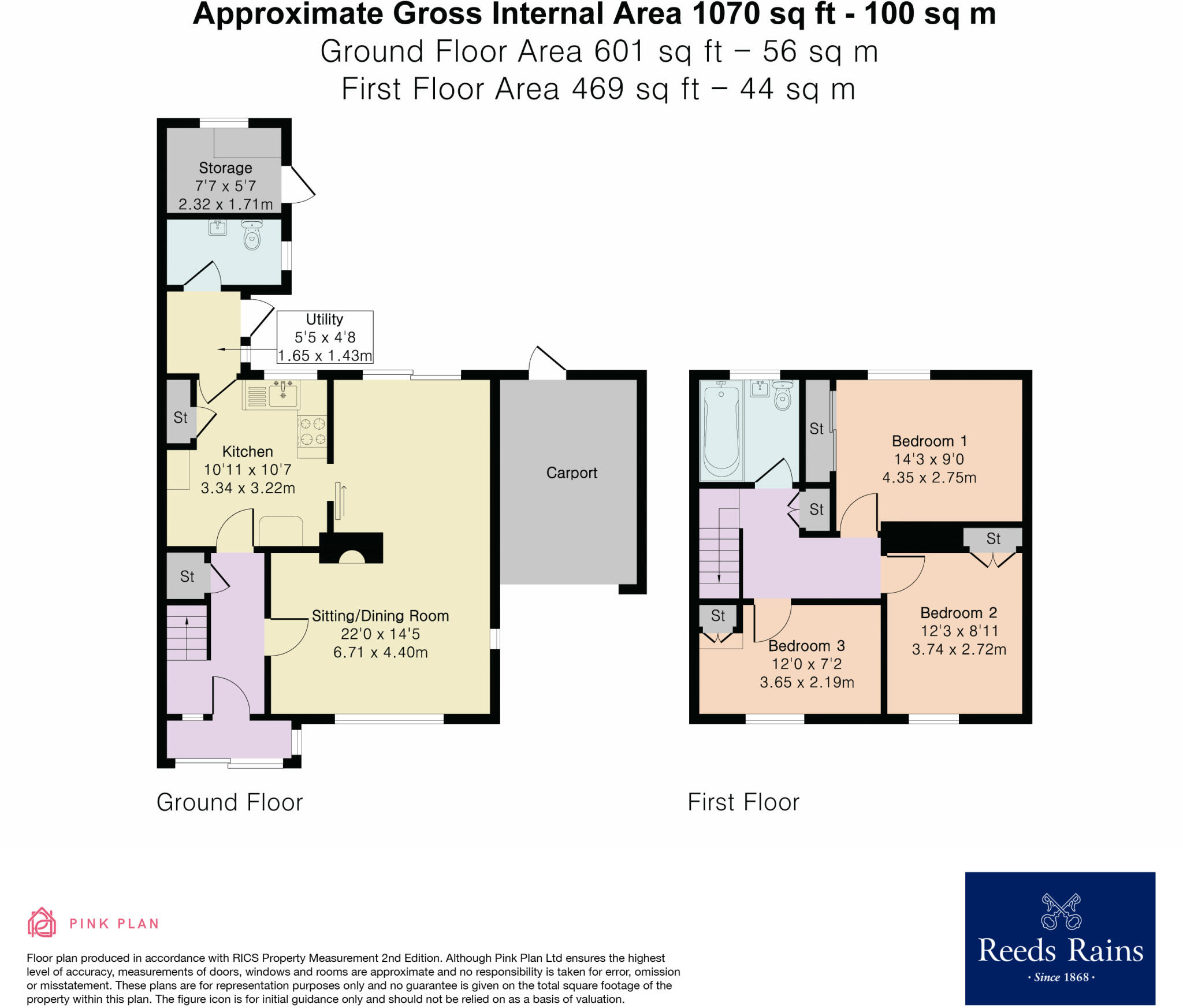Whitemoor Road, Kenilworth, Warwickshire, CV8 floorplan