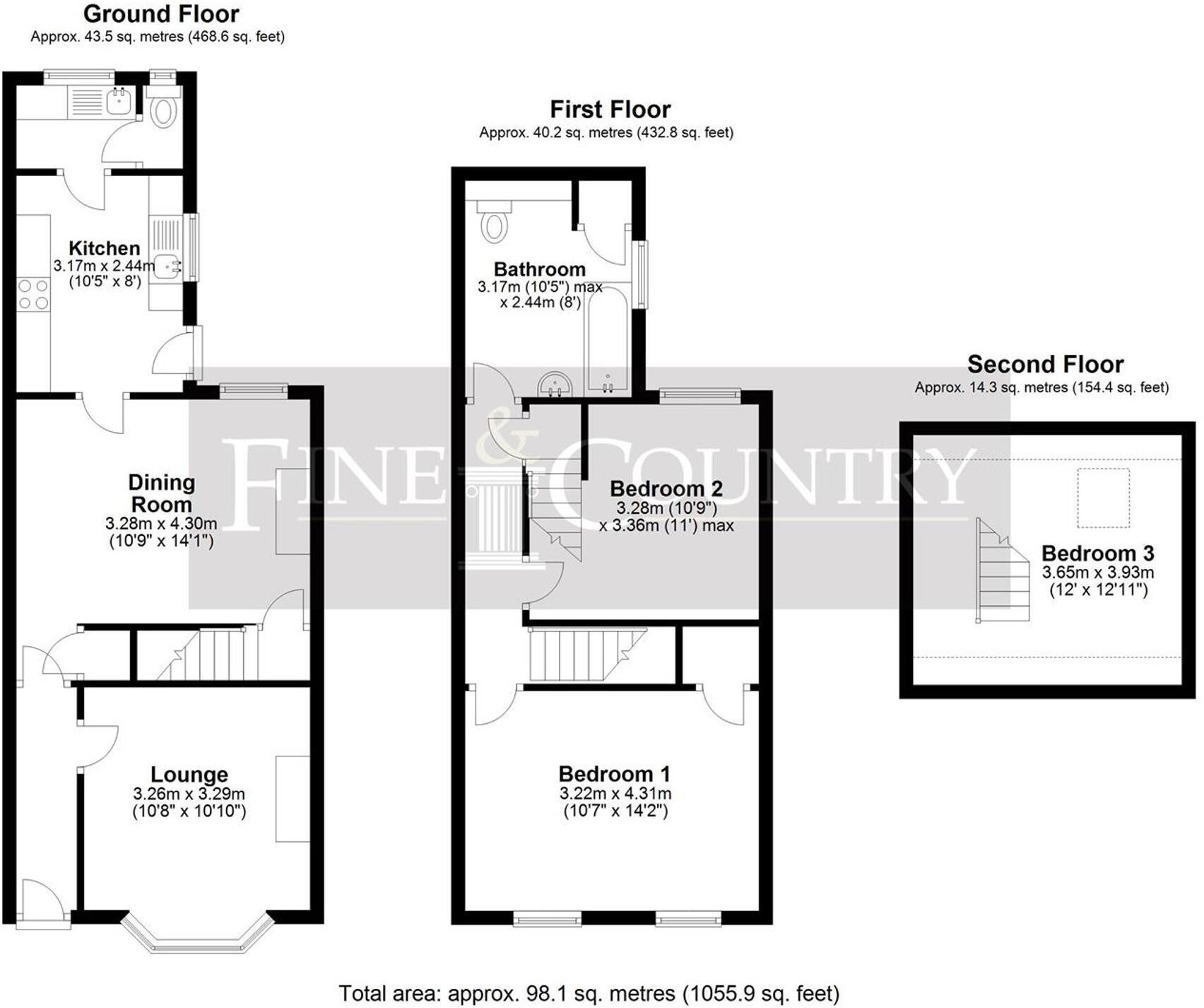Burnham Road, St. Albans, AL1 floorplan