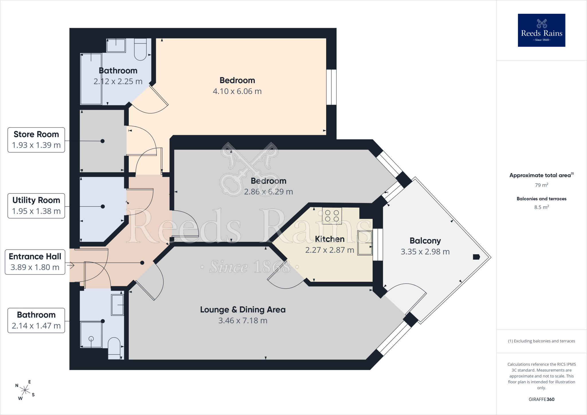 Oxford Road, Halifax, West Yorkshire, HX1 floorplan