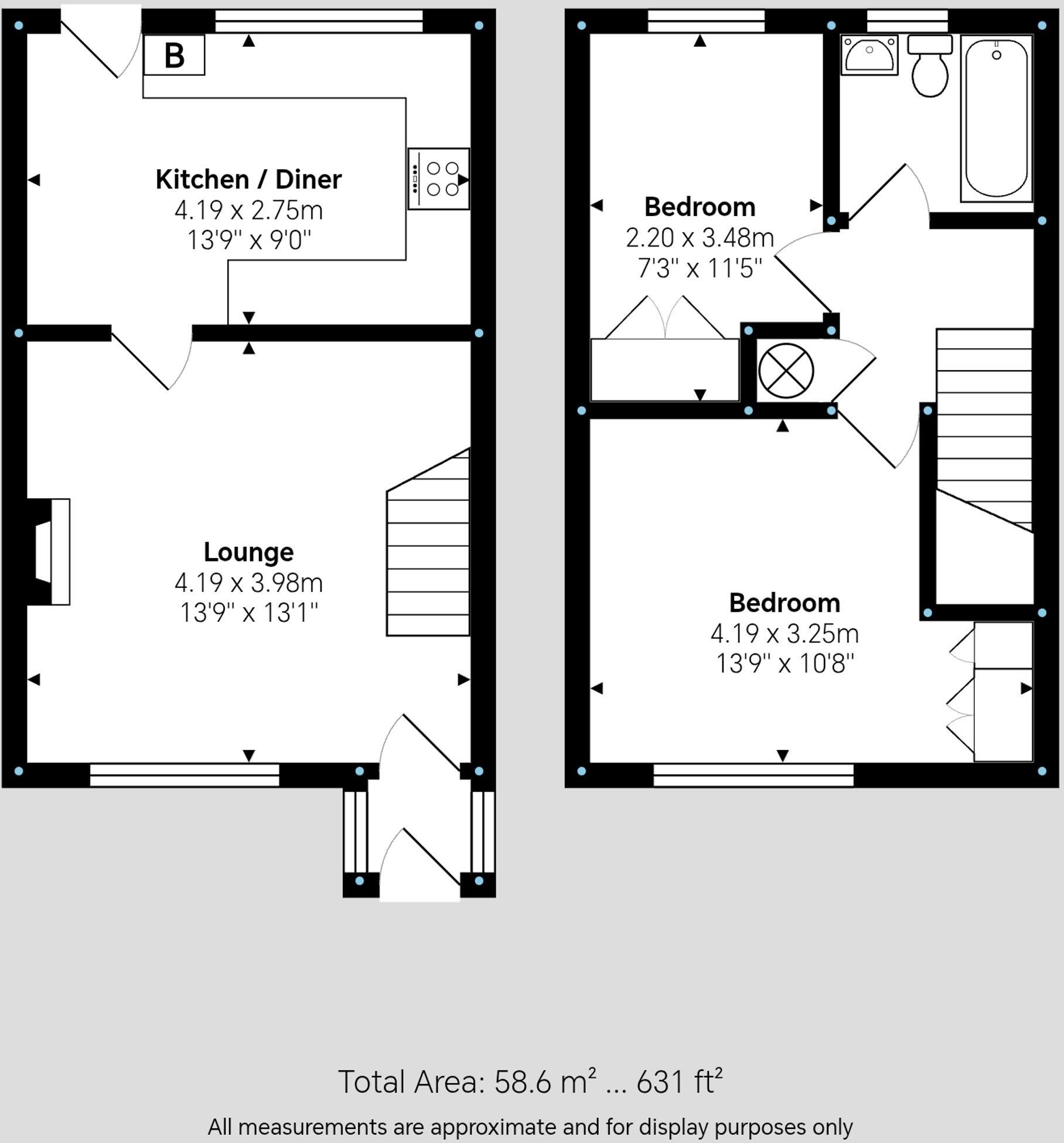 Kilmarie Close, Hinckley, LE10 floorplan