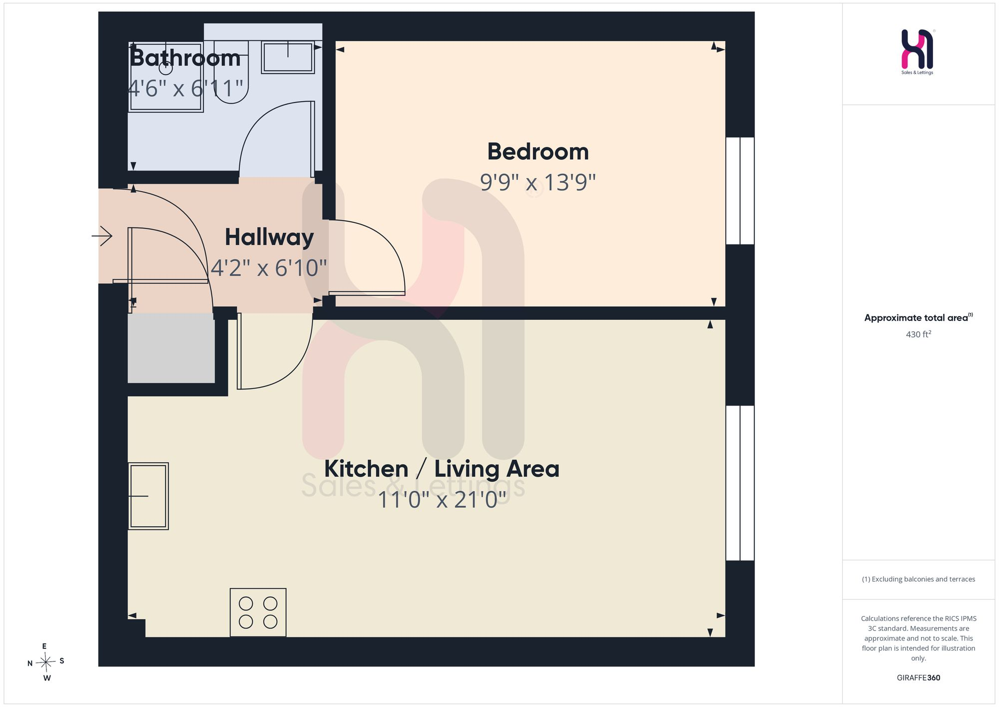 Elmira Way, The Exchange, M5 floorplan