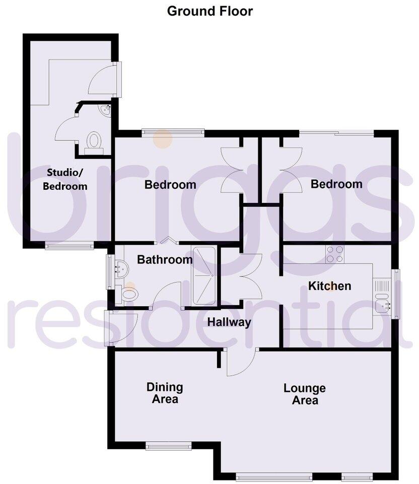 Manor Way, Deeping St James, Market Deeping, PE6 floorplan