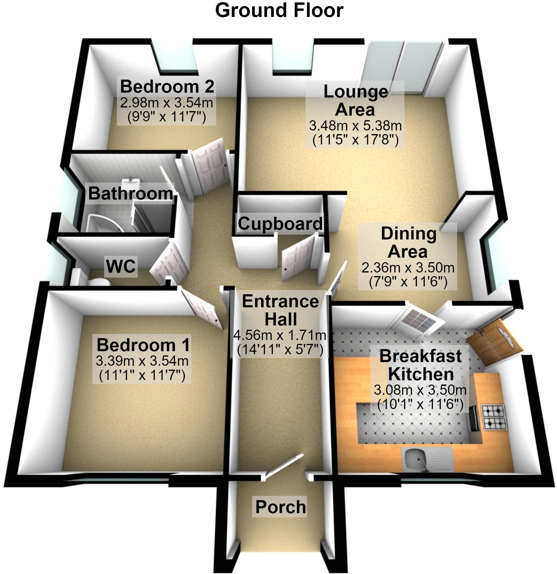 Echo Street, Roberttown, Liversedge, WF15 floorplan