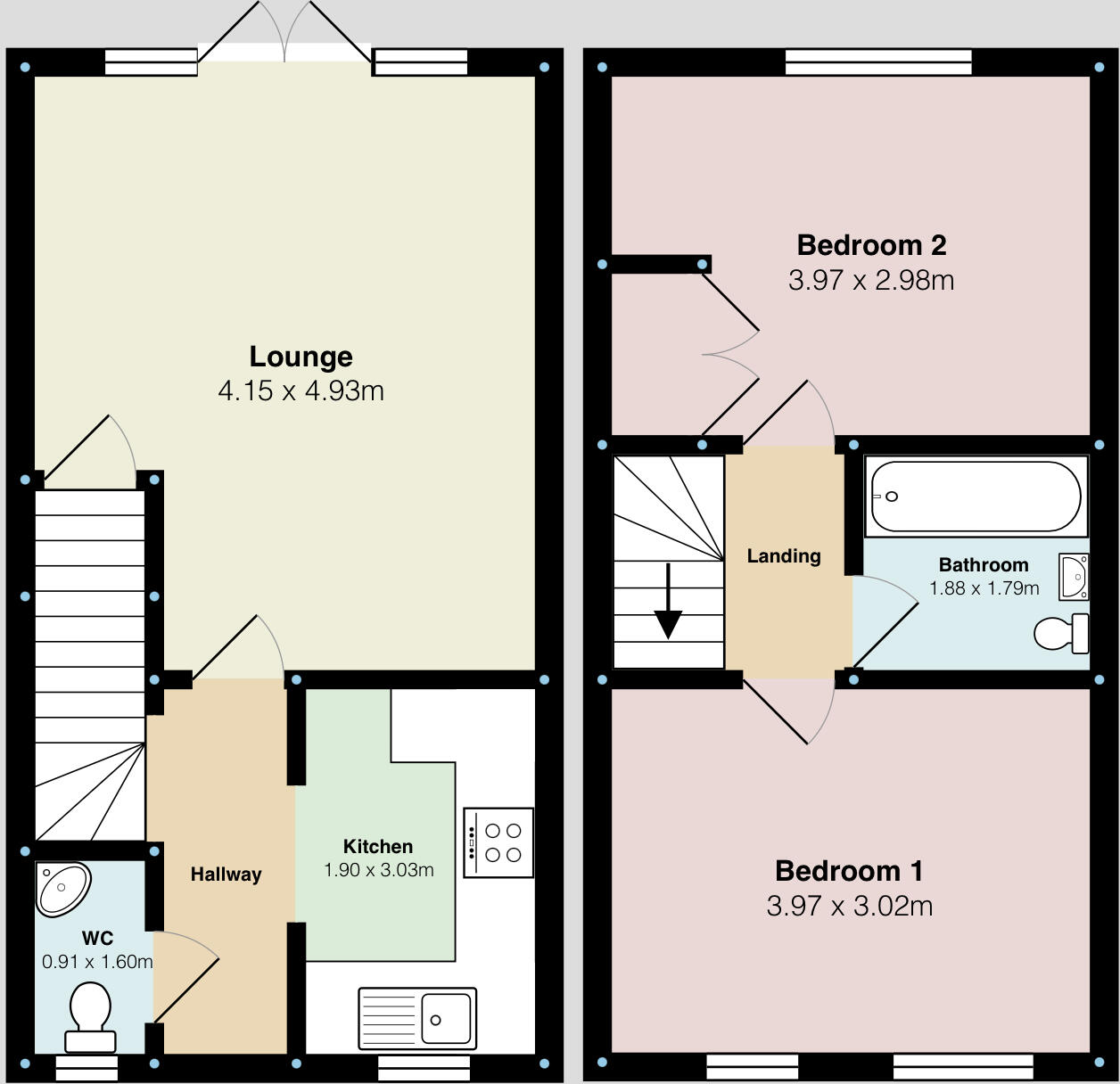 Queslett Way, Birmingham, B42 floorplan