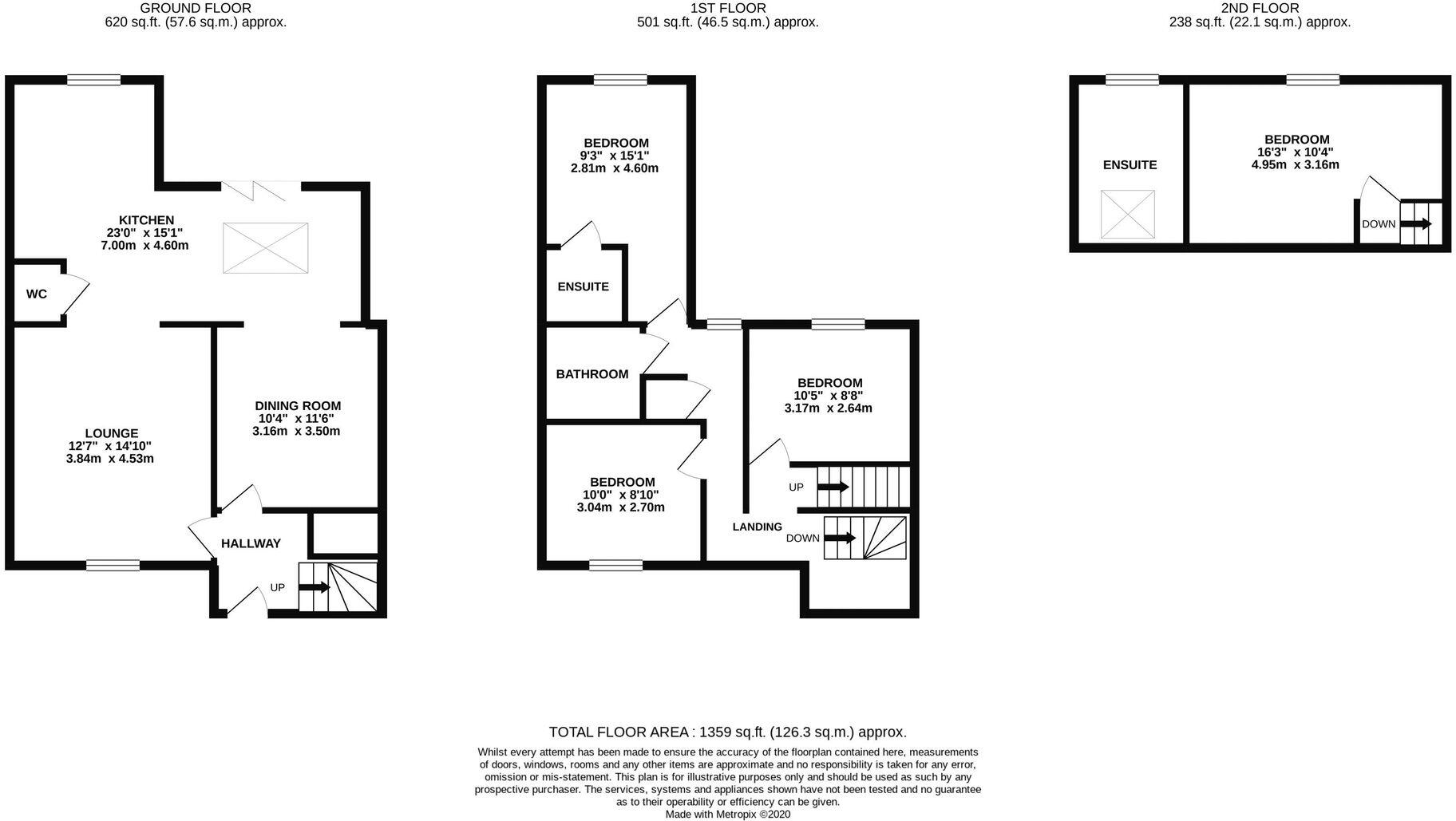 13 HEATHFIELD CLOSE floorplan