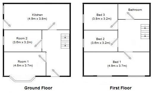 Daisy Avenue, Longsight, £135pppw floorplan