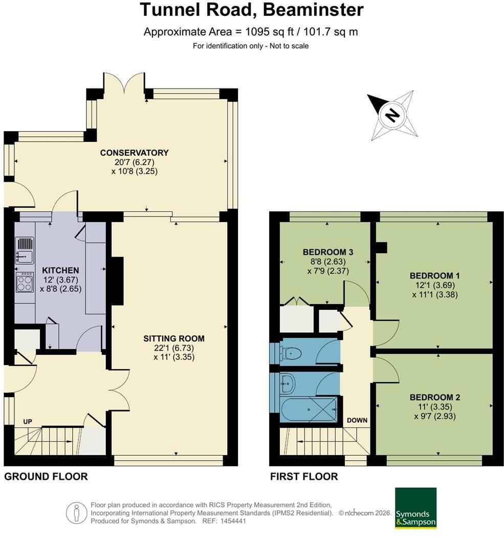 Tunnel Road, Beaminster floorplan