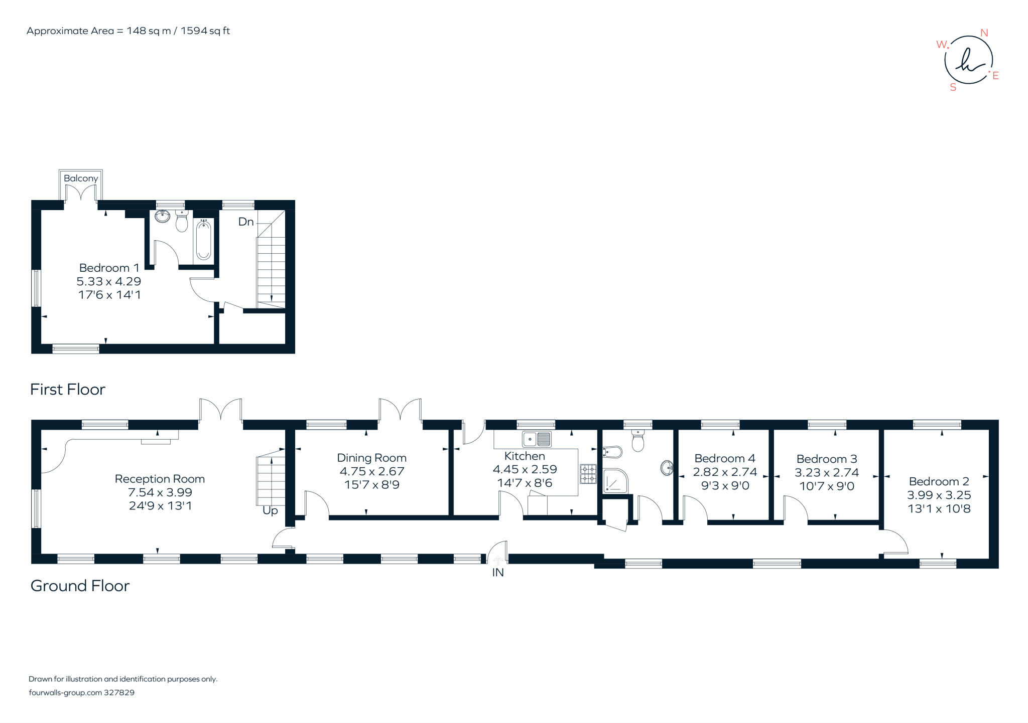 Langton Road Langton Green TN3 floorplan