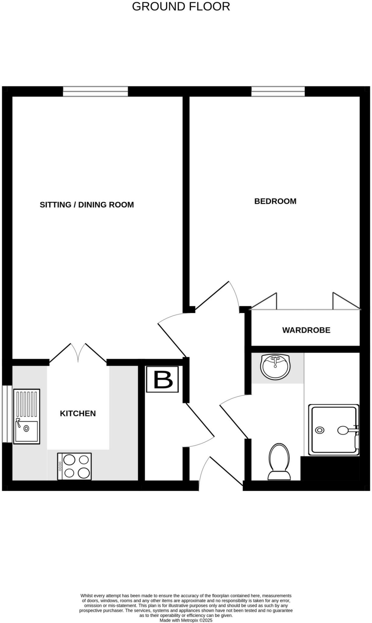 Beechwood Avenue, Deal, CT14 floorplan