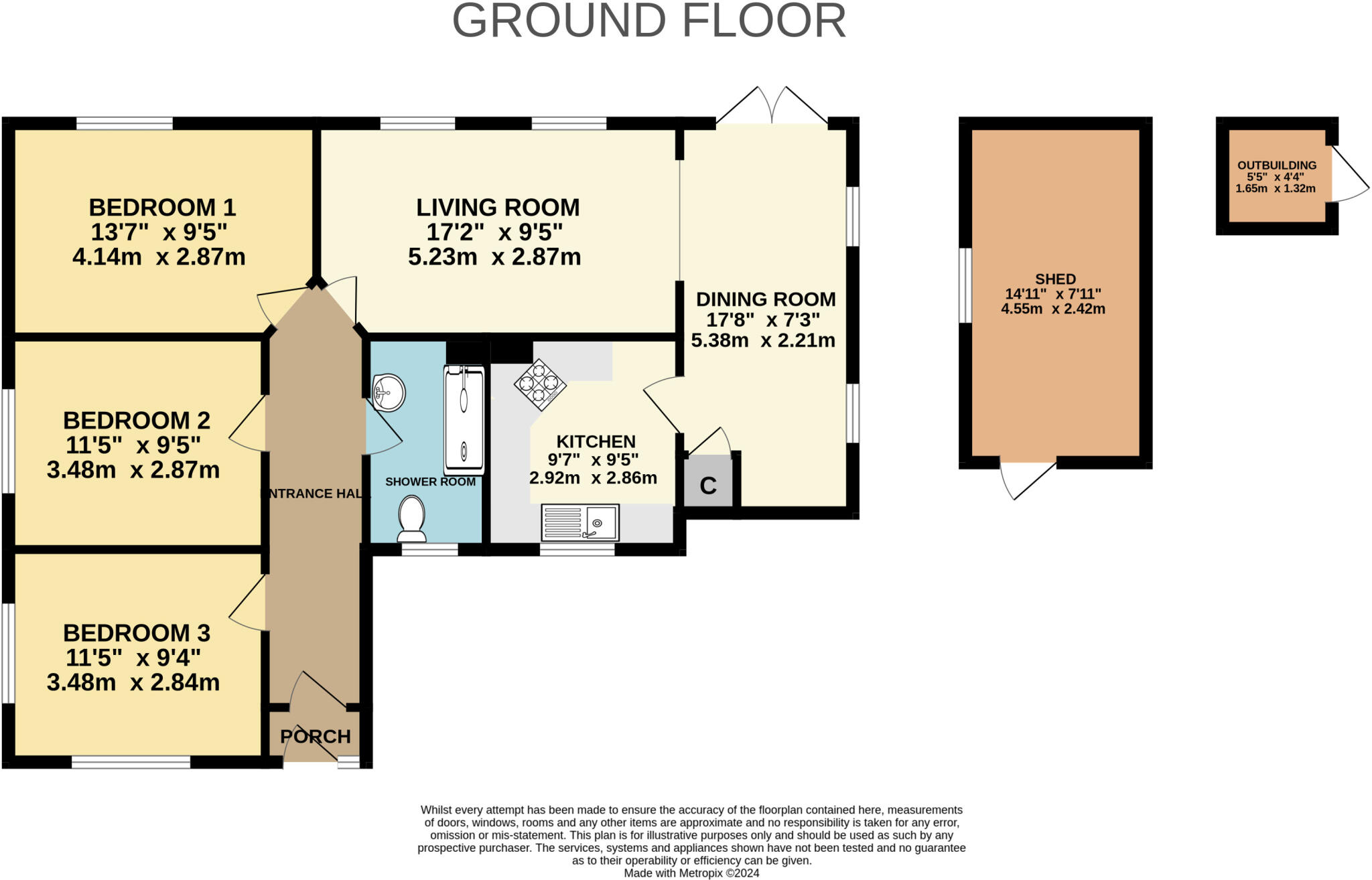 Oakland Park South, Sticklepath, Barnstaple, Devon, EX31 floorplan