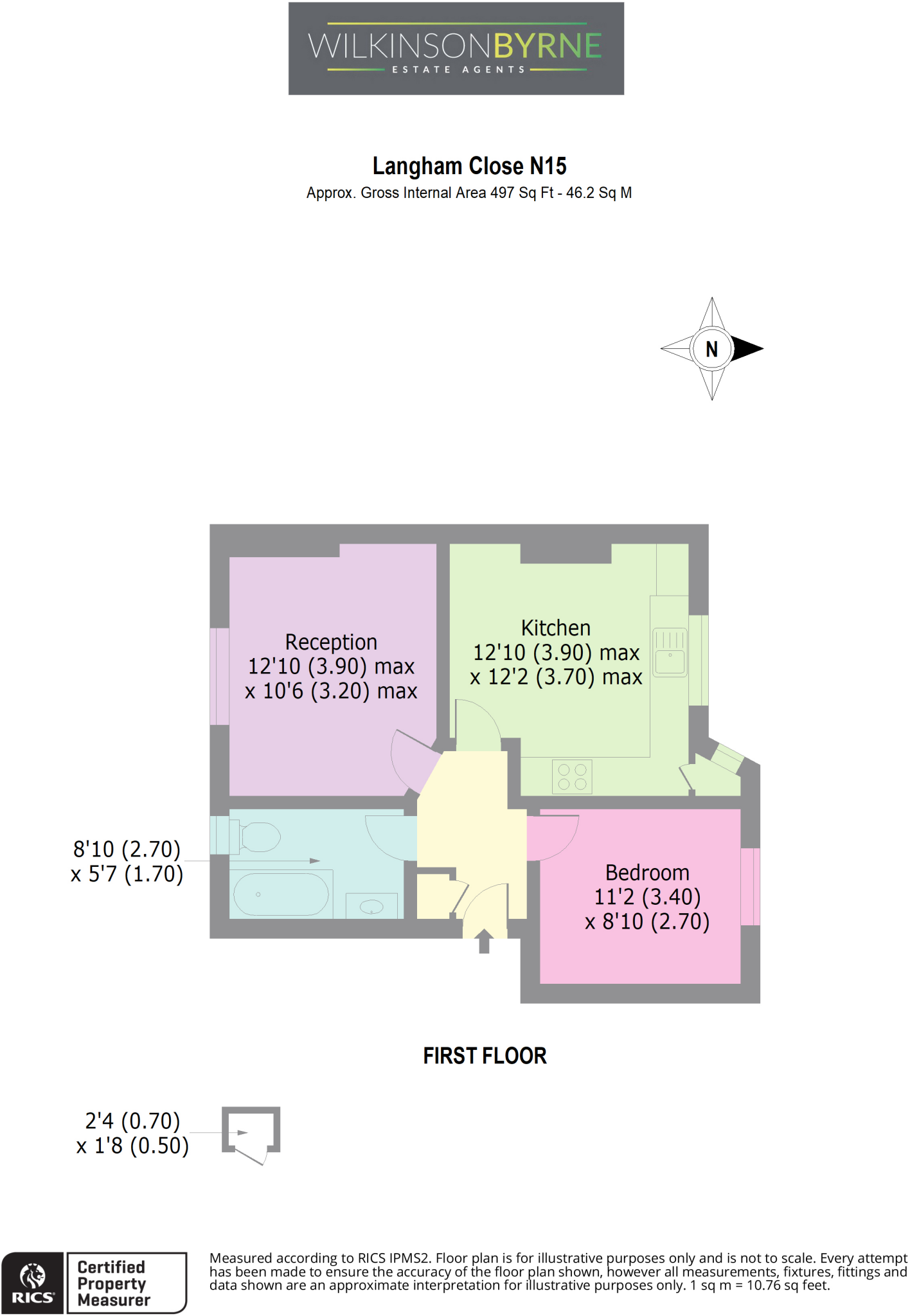 Langham Close floorplan