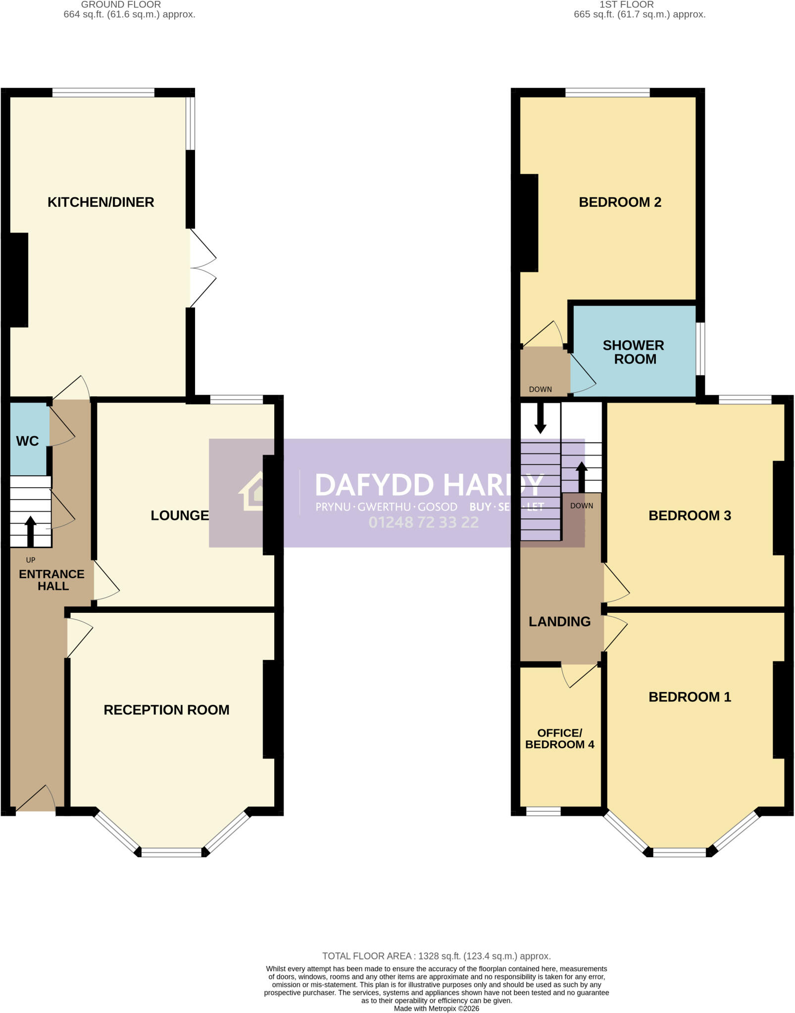 Woodhill Road, Colwyn Bay, Conwy, LL29 floorplan