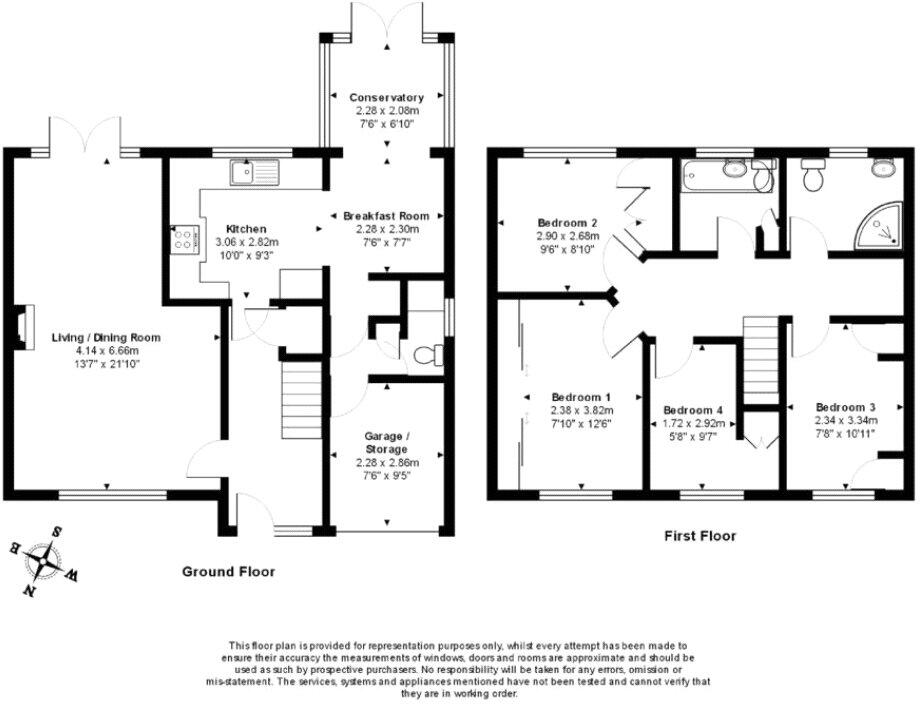 Gorse Road, Frimley, Camberley, Surrey, GU16 floorplan