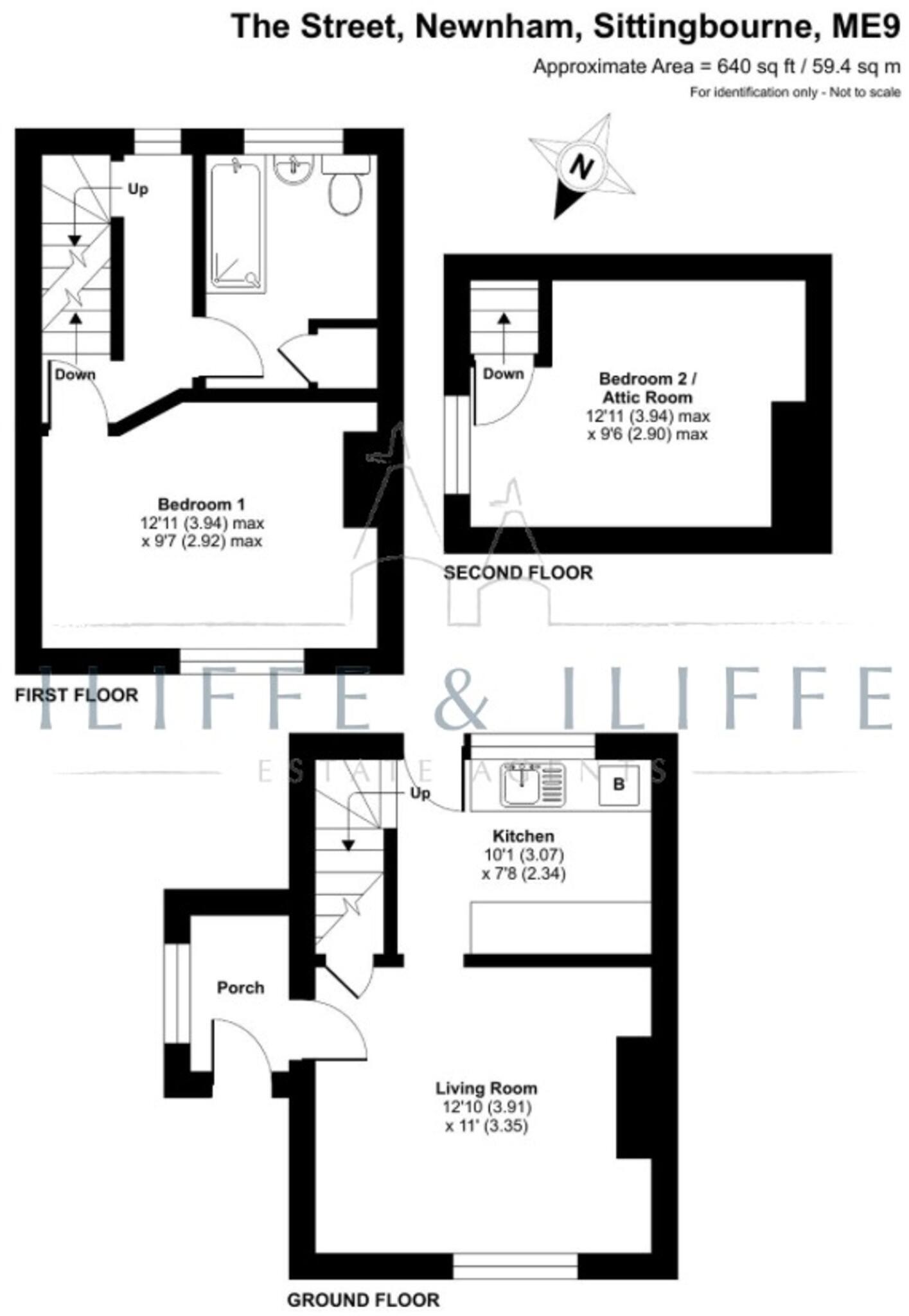 The Street, Newnham, ME9 floorplan
