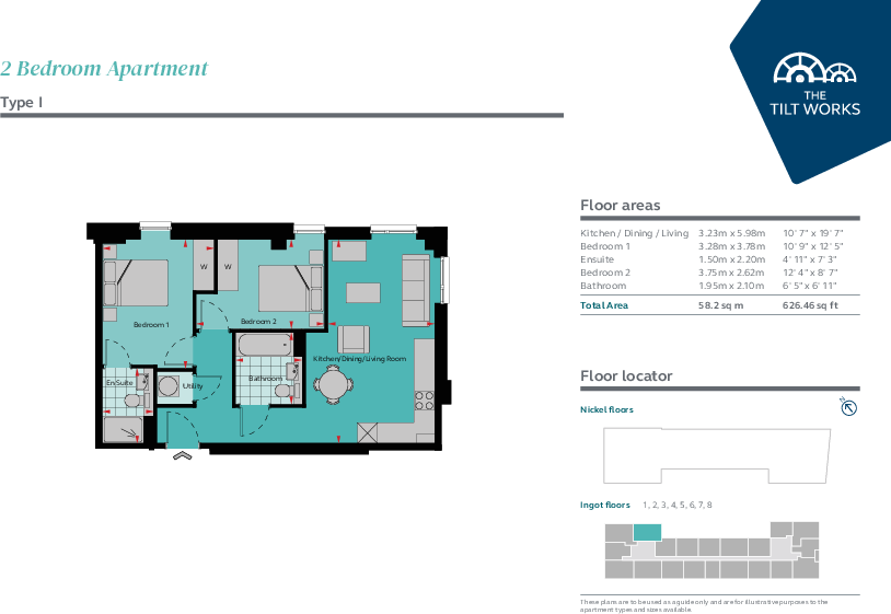 The Tilt Works, Sheffield Sheffield S3 floorplan