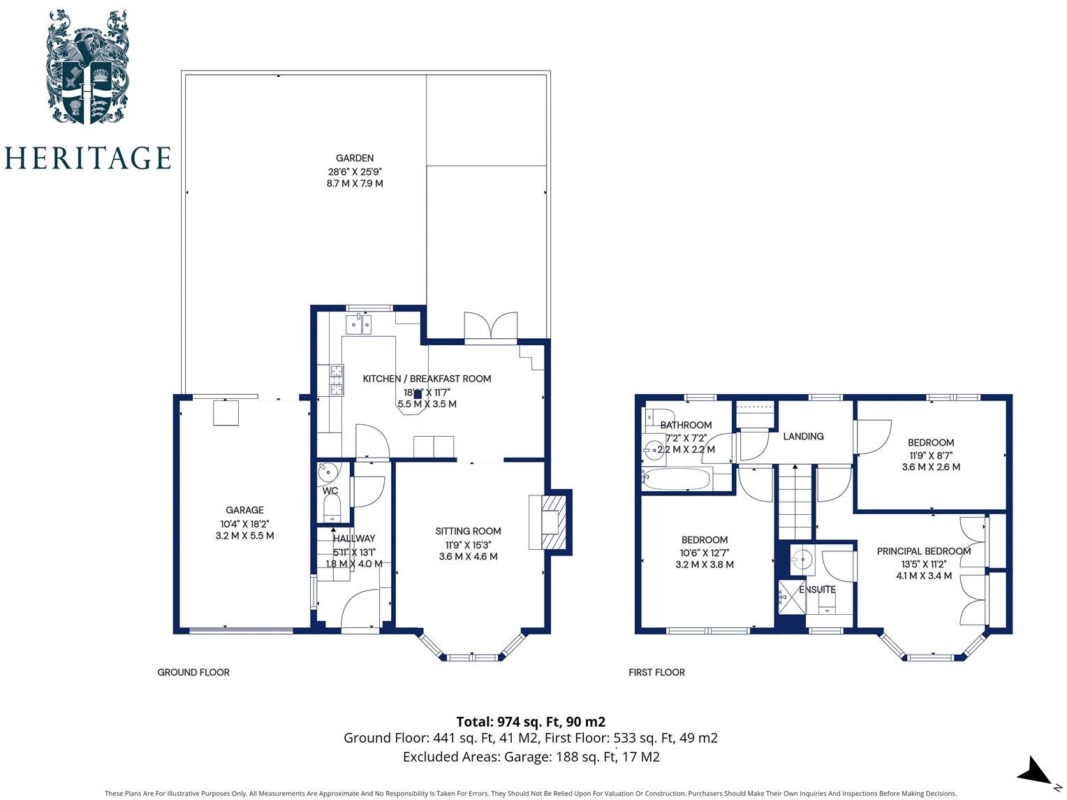 Kings Acre, Coggeshall, Colchester, Essex, CO6 floorplan