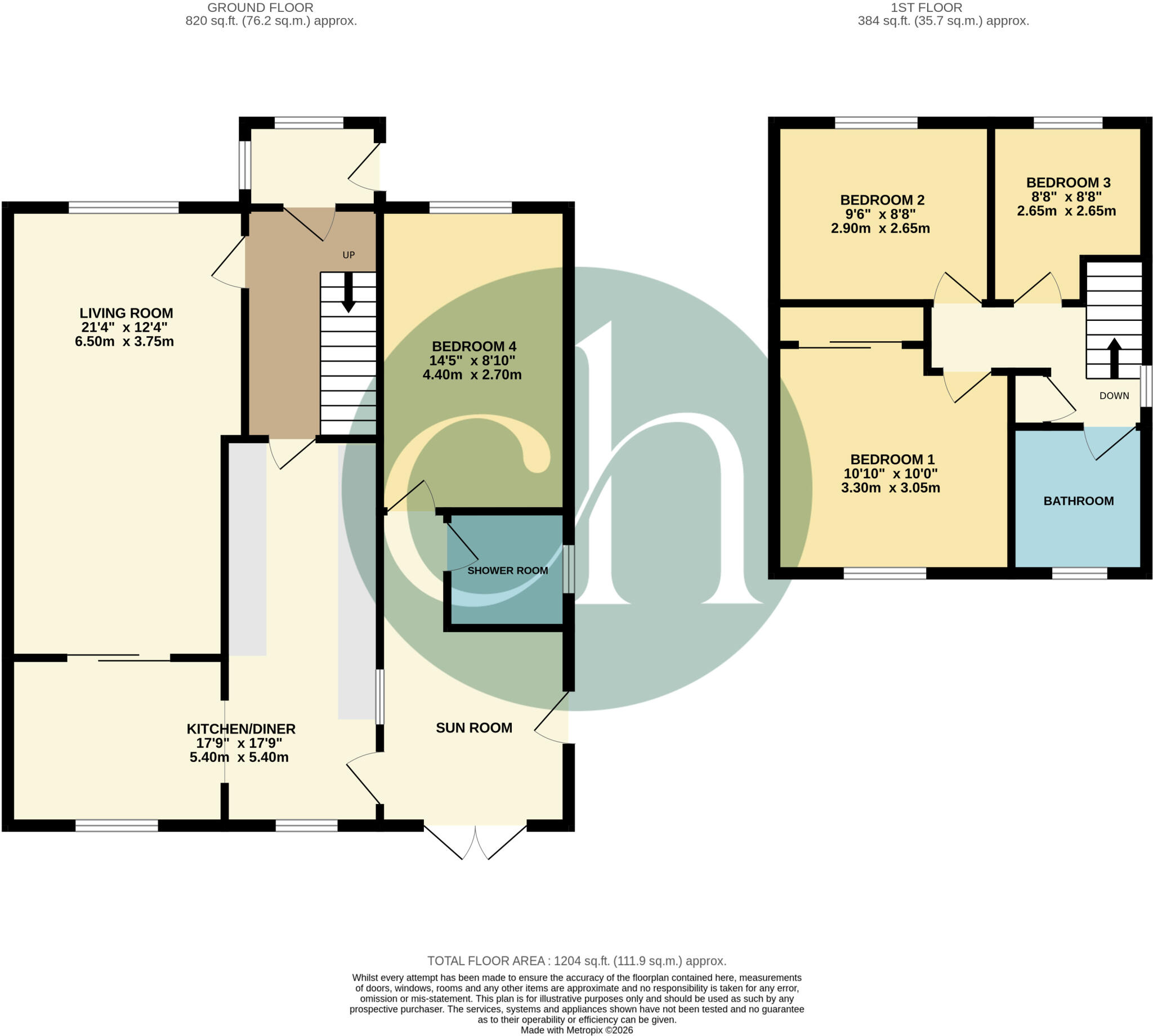 Roche Close, Liden, Swindon, Wiltshire, SN3 floorplan