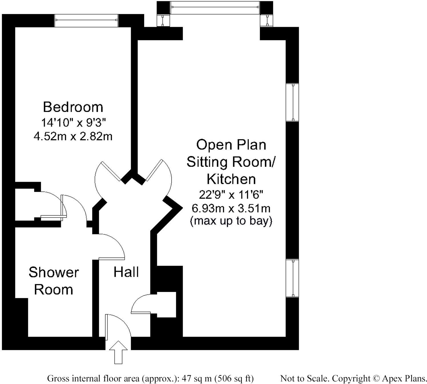 Fennell Grove, Ripon floorplan