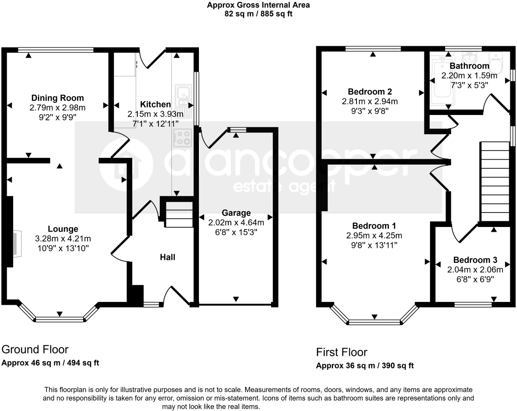 Whittleford Road, Stockingford, Nuneaton, CV10 9HU floorplan