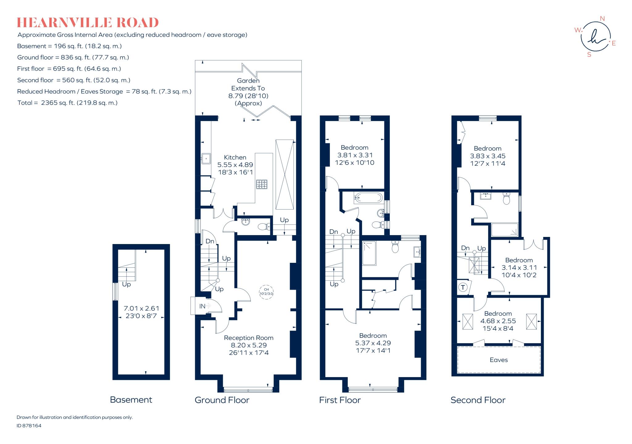 Hearnville Road London SW12 floorplan
