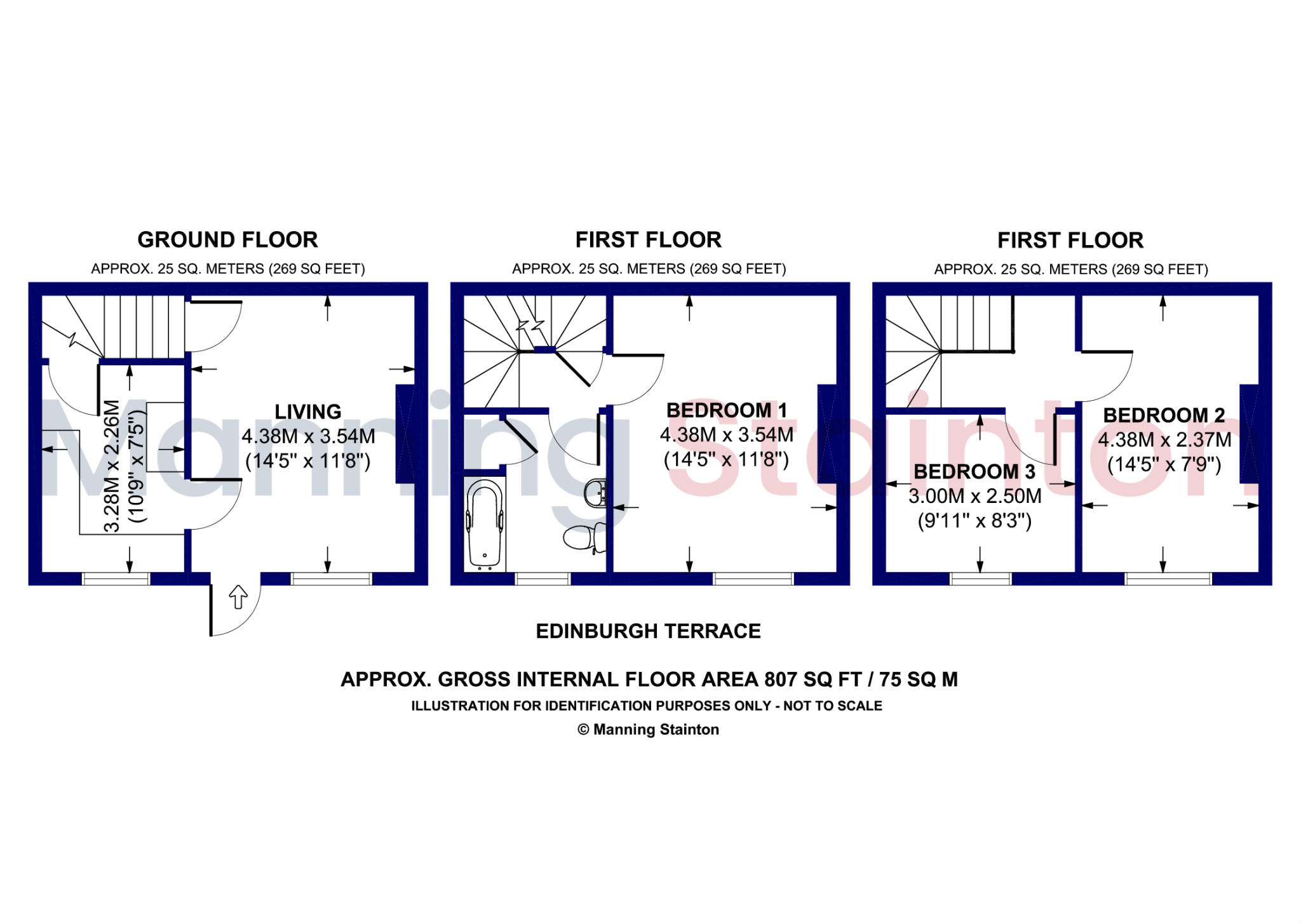 Edinburgh Terrace, Leeds, West Yorkshire floorplan