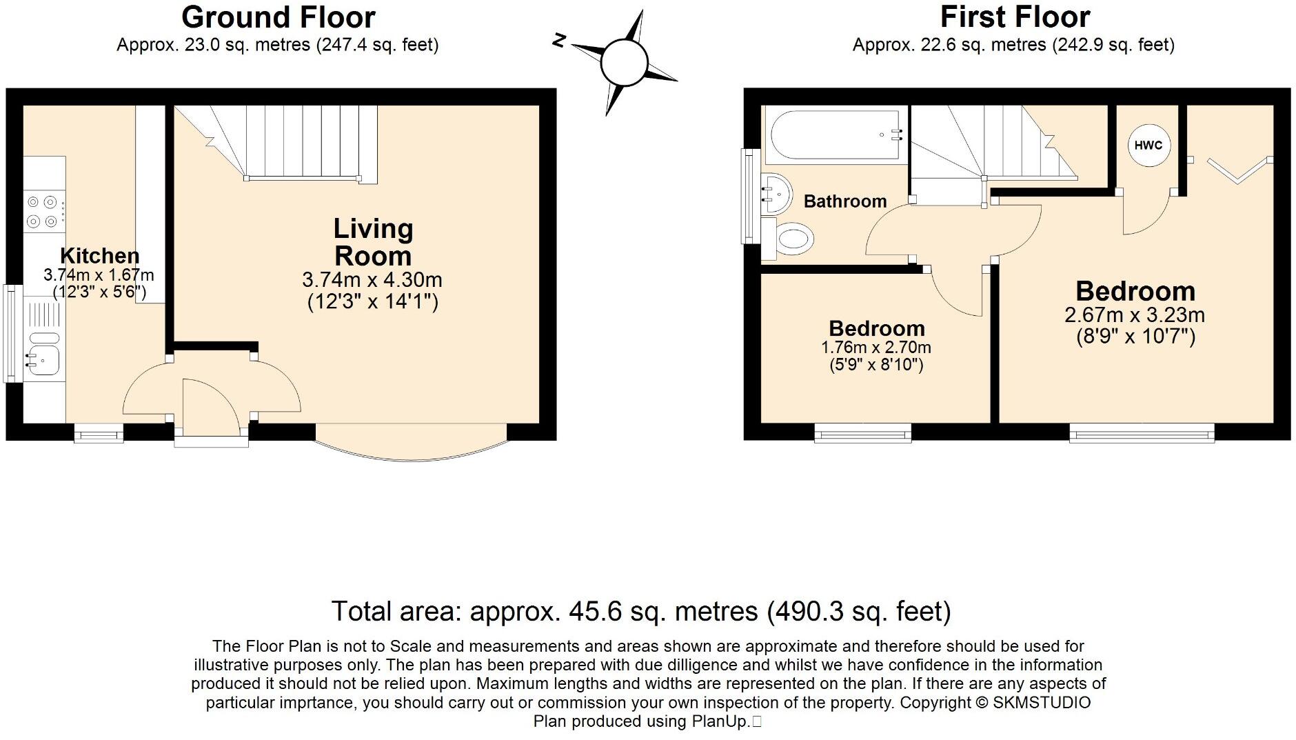 Waterside, Edlesborough, LU6 2FE floorplan